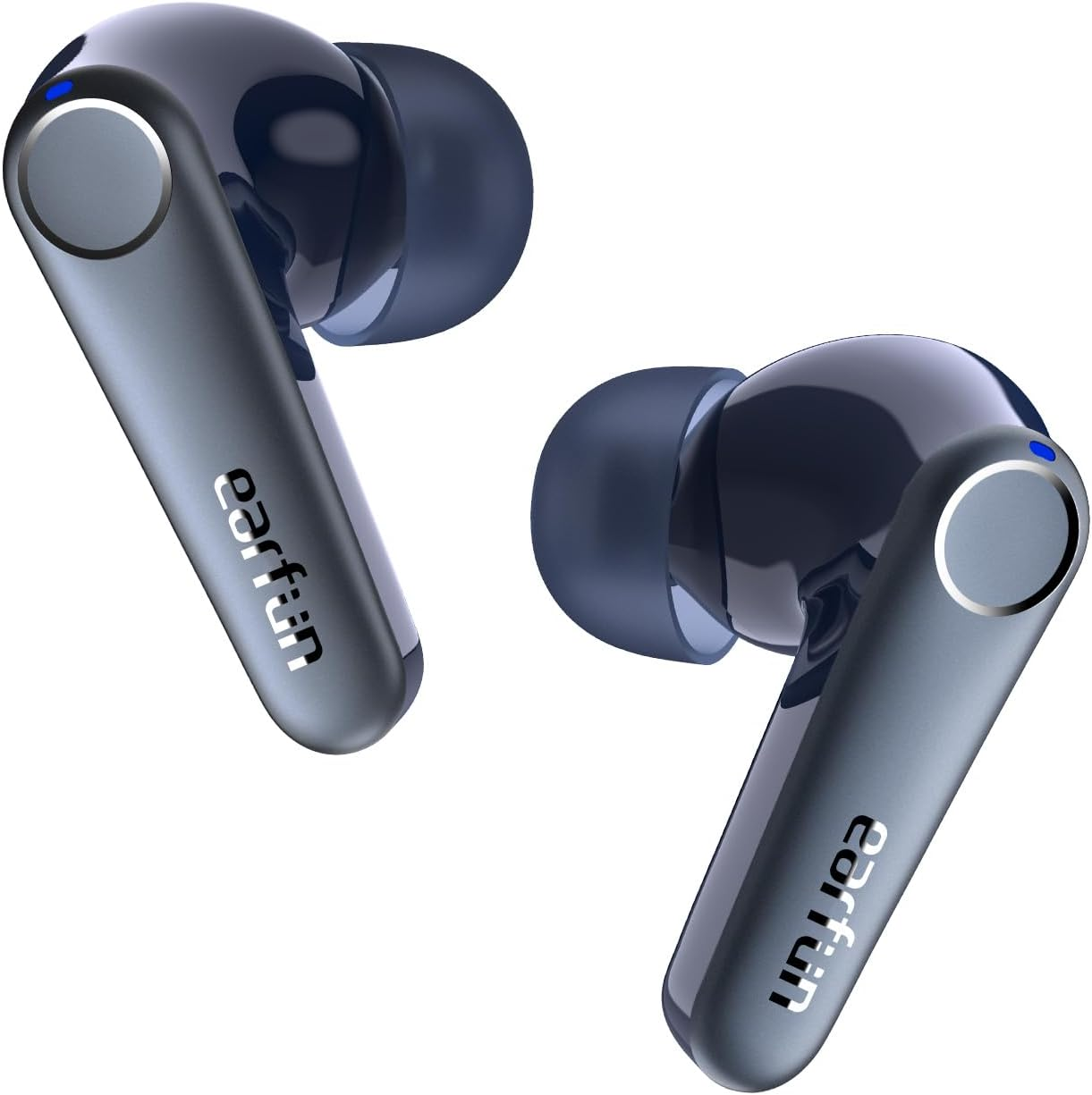 Earfun Air Pro 3 Noise Cancelling Wireless Earbuds, Qualcomm&reg; Aptx&trade; Adaptive Sound, 6 Mics CVC 8.0 ENC, Bluetooth 5.3 TWS Earbuds Wireless, Multipoint Connection, 45H Playtime, App Customize EQ, Black