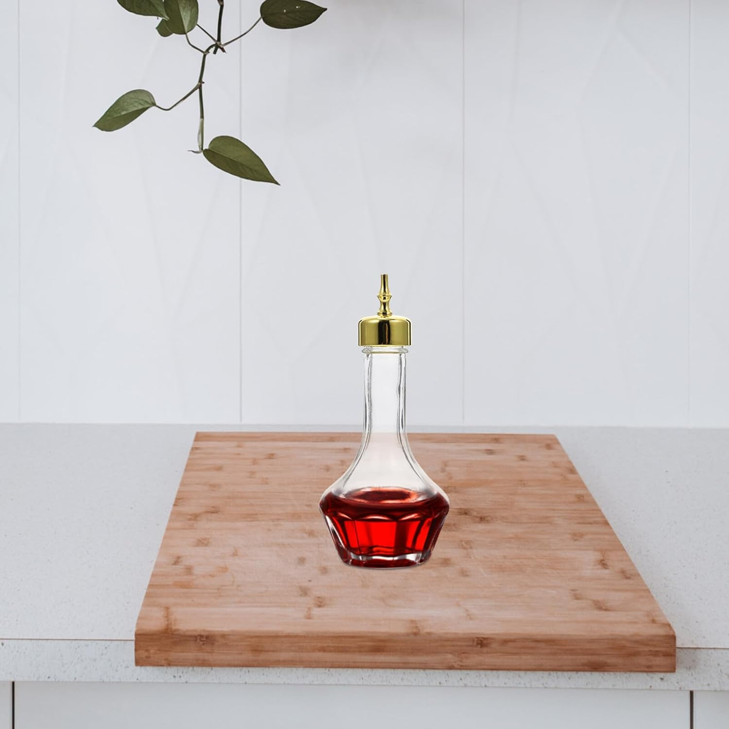 Amosfun 50Ml Glass Bitters Bottle with Dash Top Cocktail Shaker Bar Bartender Tool for Home and Restaurant Use image number 1