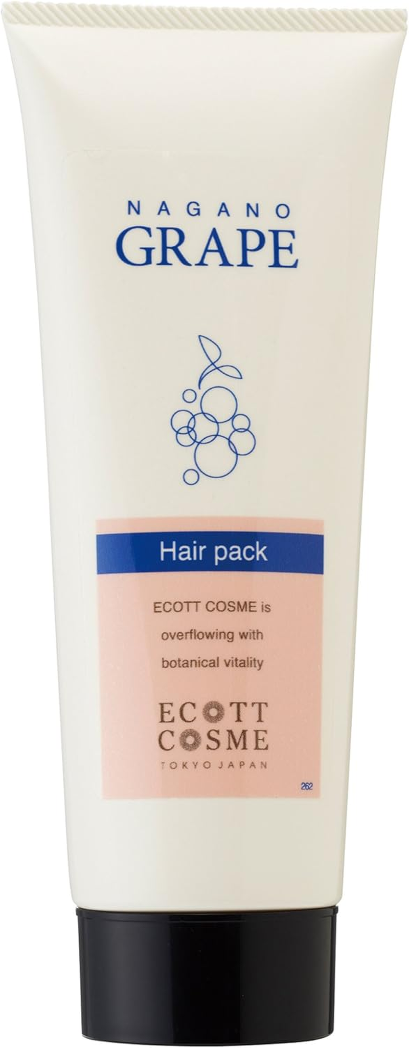 Ecott Cosmetics Organic Hair Pack Grape Nagano