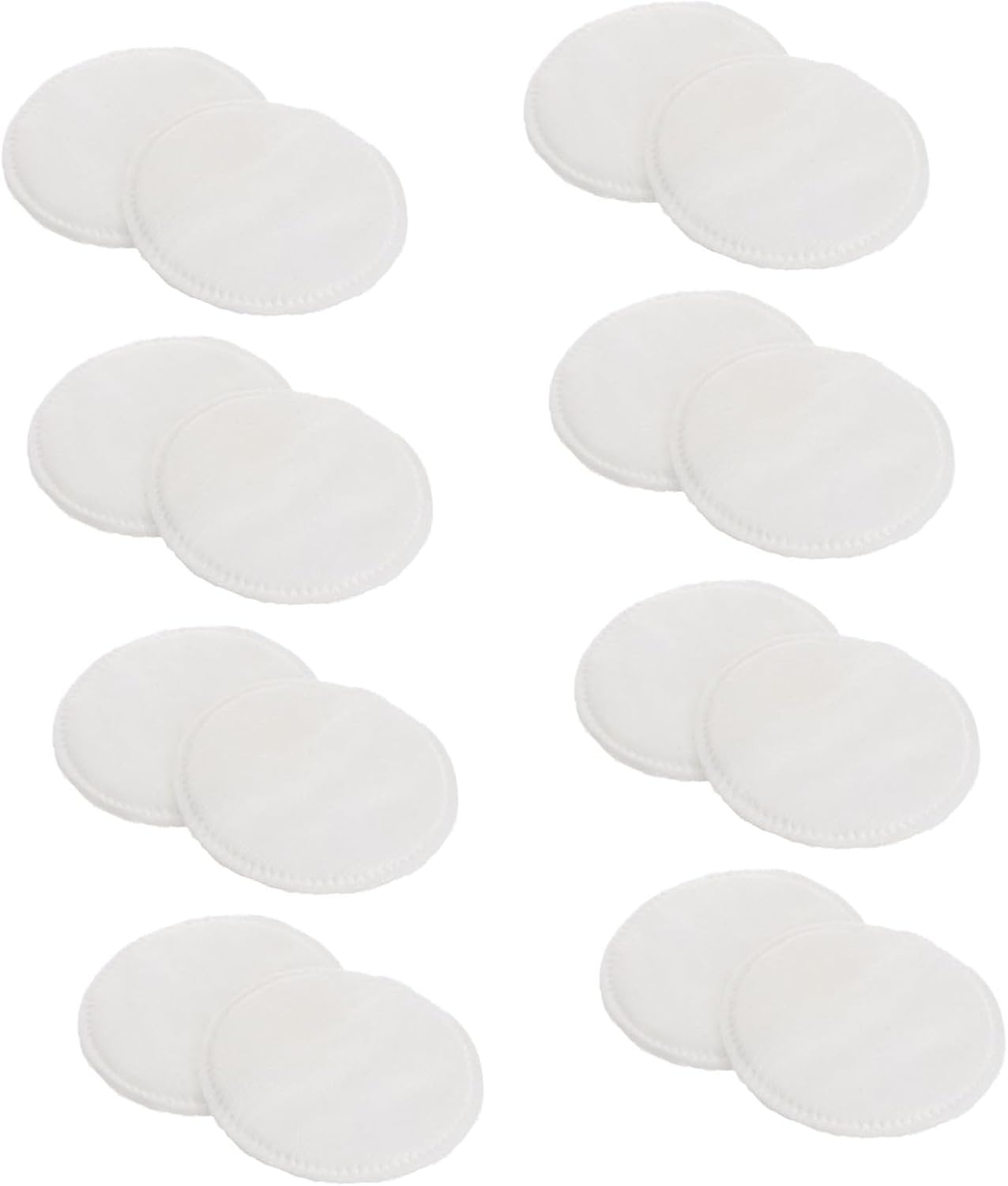 Makeup Cotton Pads Facial Cotton Pads Thickened Three-Layer Rounds 300 Pieces for Gentle Face Cleansing and Makeup Removal image number 5