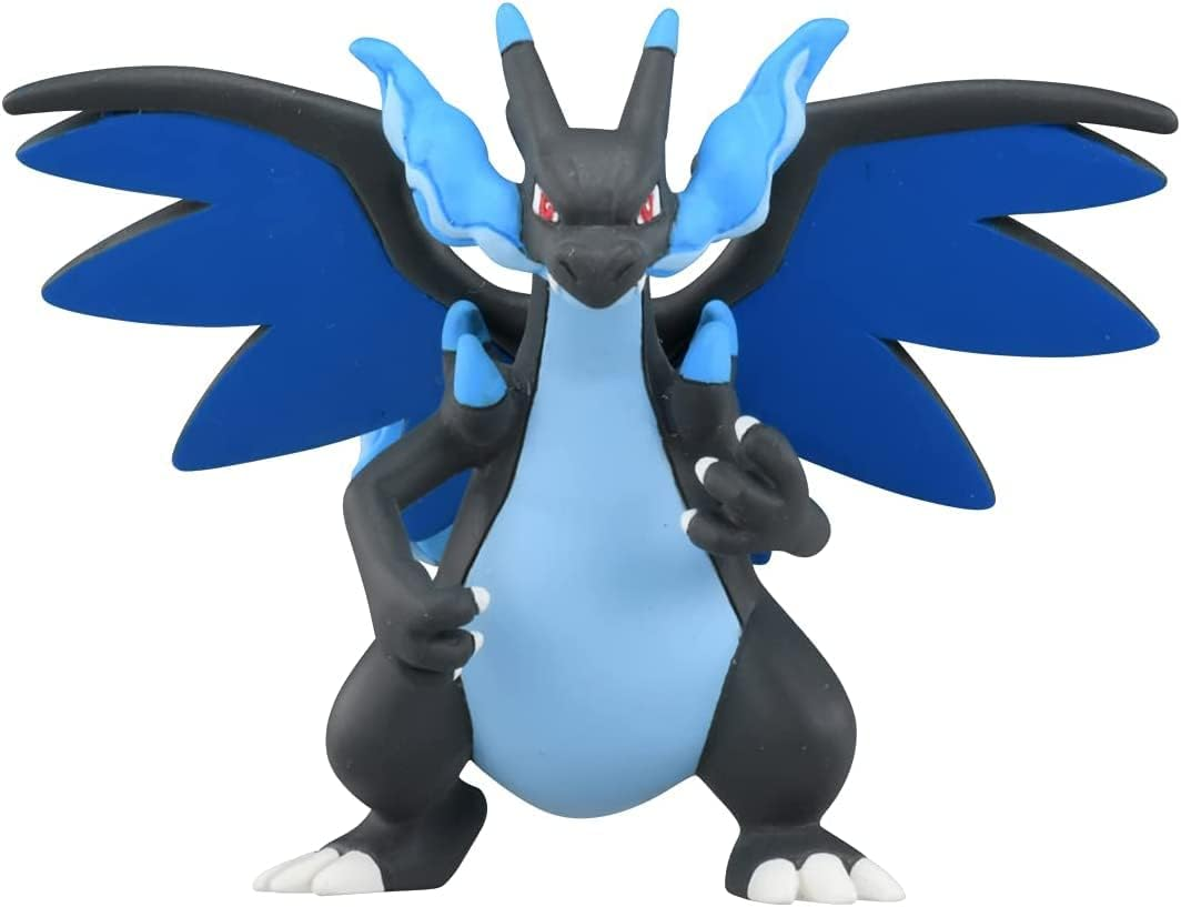 Takara Tomy Pokemon Monster Collection Moncolle MS-51 Mega Charizard X Figure image number 1