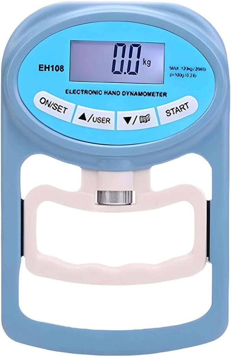 HHWRT Digital Hand Dynamometer Grip Strength, Handeful Grip Strength Tester Trainer, Grip Strength Trainer, Digital Hand Dynamometer Gripx, Wrist Exerciser, Strength Measurement Meter image number 1
