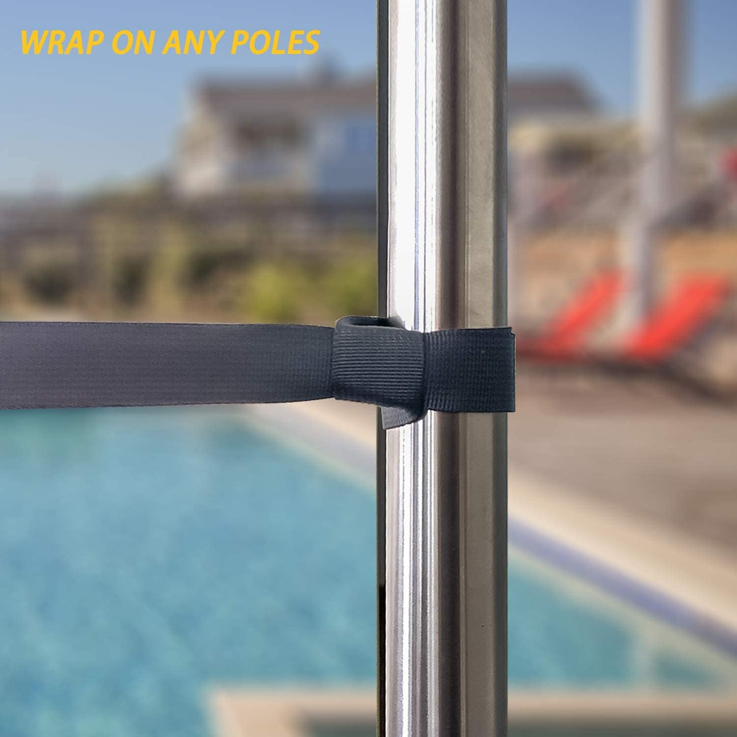 UCEDER Swim Tether Stationary Swimming,Swim Resistance Belt, Swim Bungee Training Belt, Pool Swim Trainer Belt Harness,Great for Swim Training & Exercise image number 5