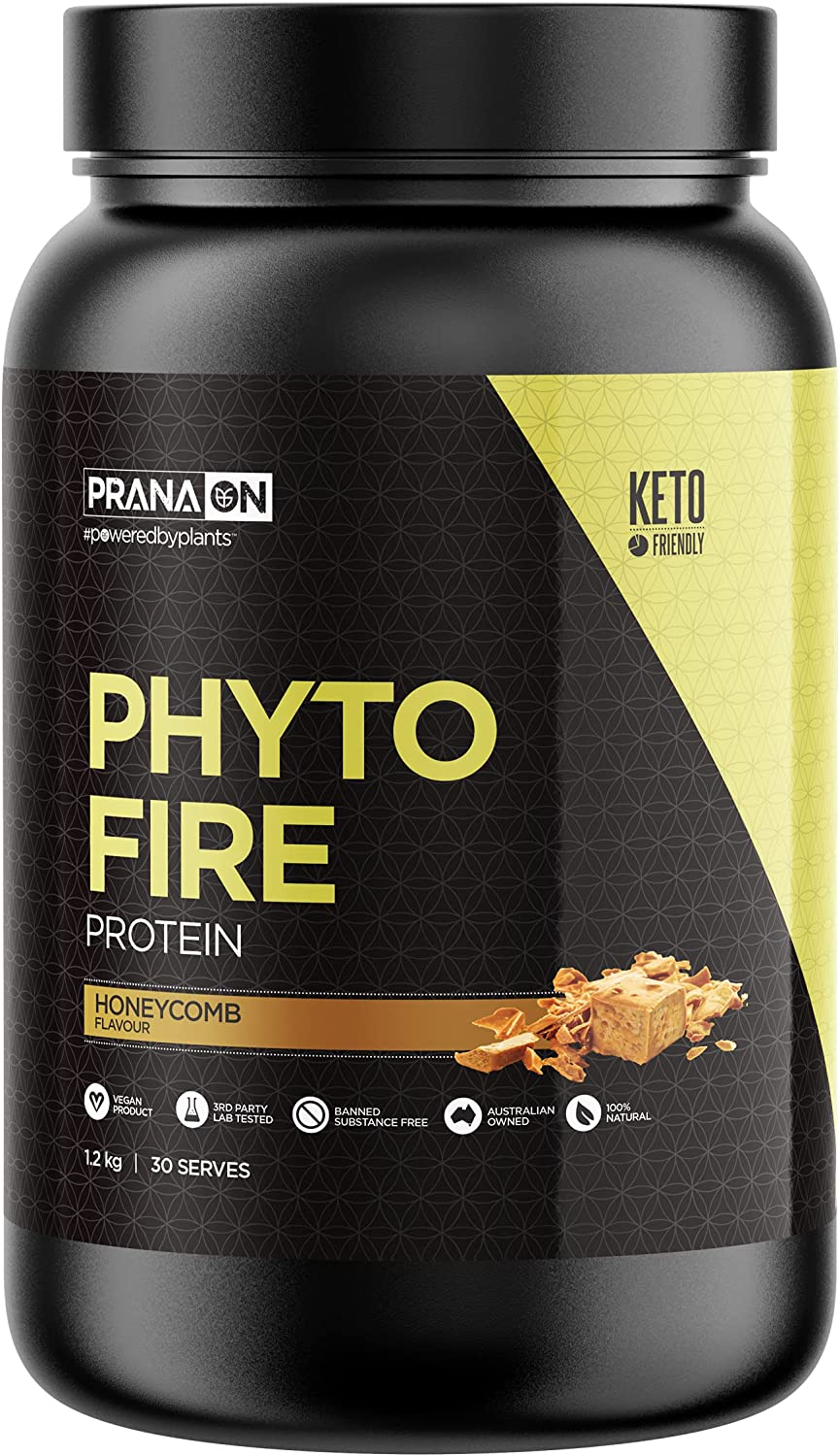 Pranaon Phyto Fire Protein Honeycomb Flavour Supplement 1.2 Kg image number 1