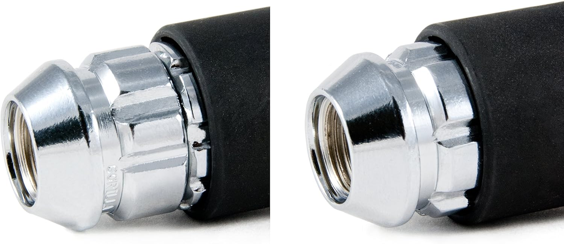 Gorilla Automotive (71631X) 12Mm X 1.50 Thread Size Acorn Chrome X2 Wheel Lock, (Pack of 4) image number 4