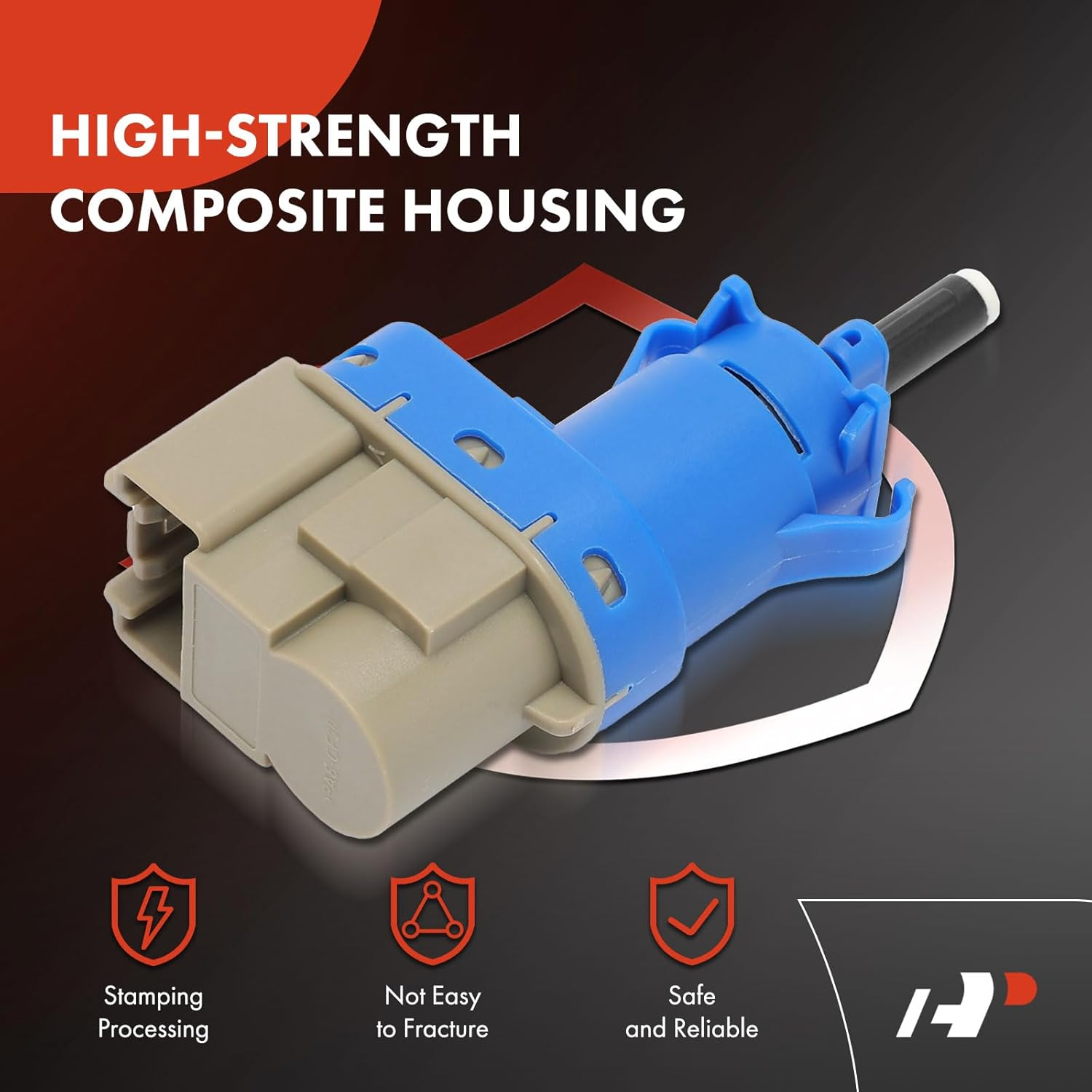 A-Premium Brake Stop Light Switch Compatible with Mazda 2 3 Sport 5 6 CX-3 CX-5 CX-9 2016-2020 Scion Ia Toyota Yaris Ia 2019-2020 image number 2