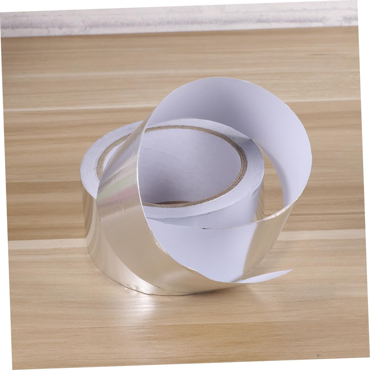 GLEAVI Sealing Tape Aluminum Foil Adhesive Tape Heat Insulated Wear Resistant