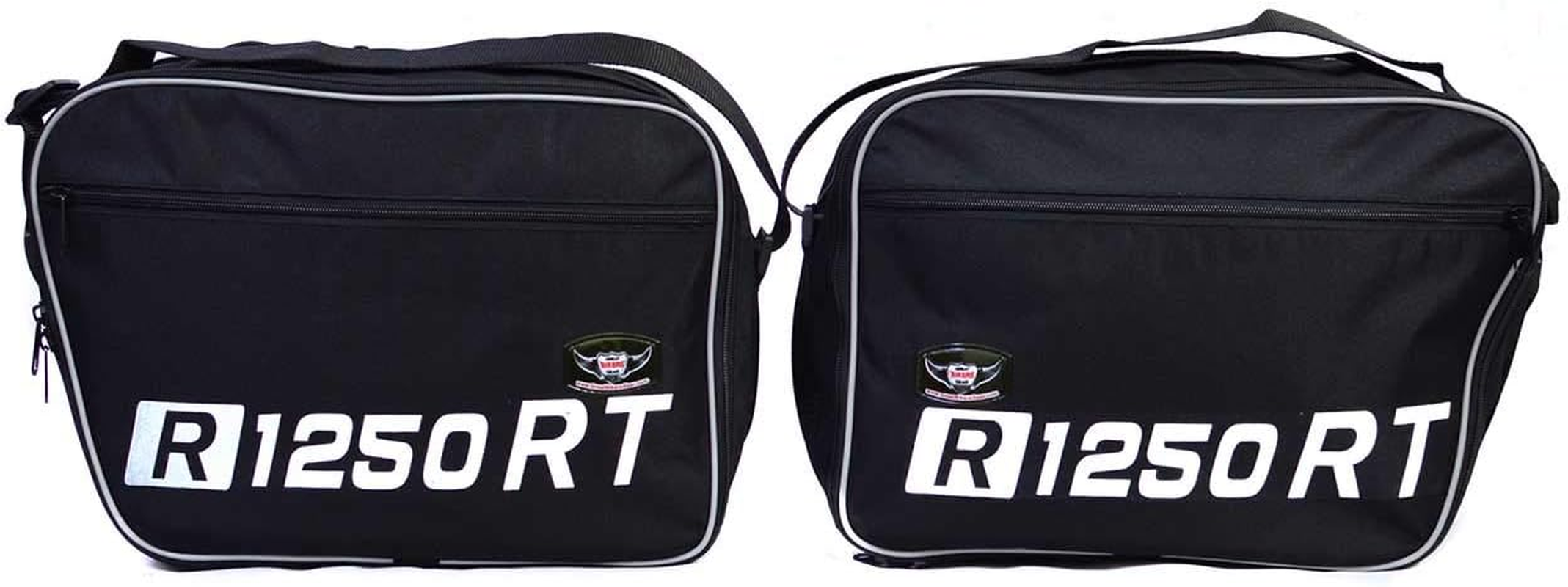 Great Bikers Gear - Pannier Liner Bags for BMW R1250RT Panniers Printed Pair Black image number 2