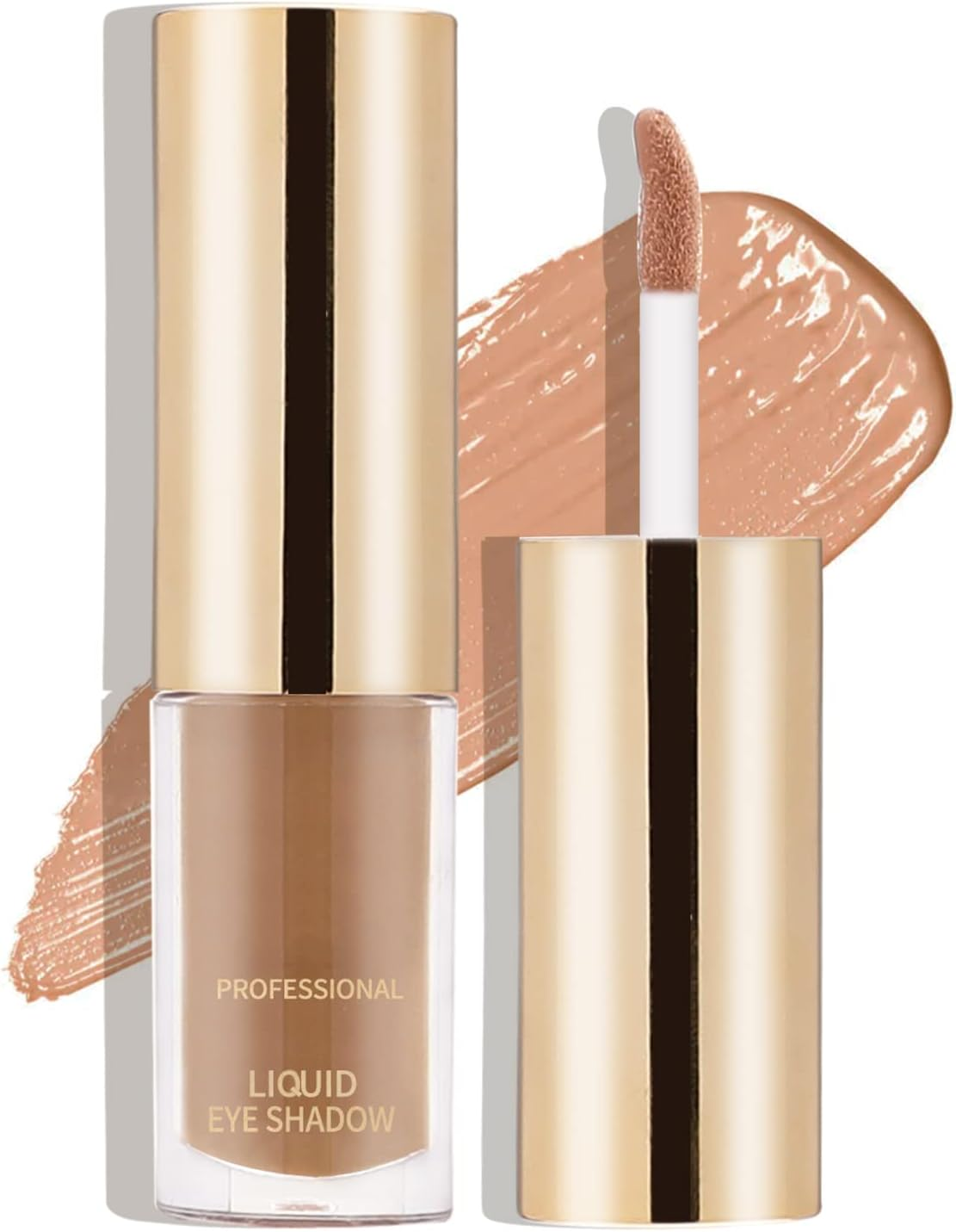 Boobeen Liquid Matte Eyeshadow, Long Lasting Waterproof Liquid Eyeshadow, Velvet Matte Cream Eyeshadow, Neutral Nude Eyeshadow Makeup