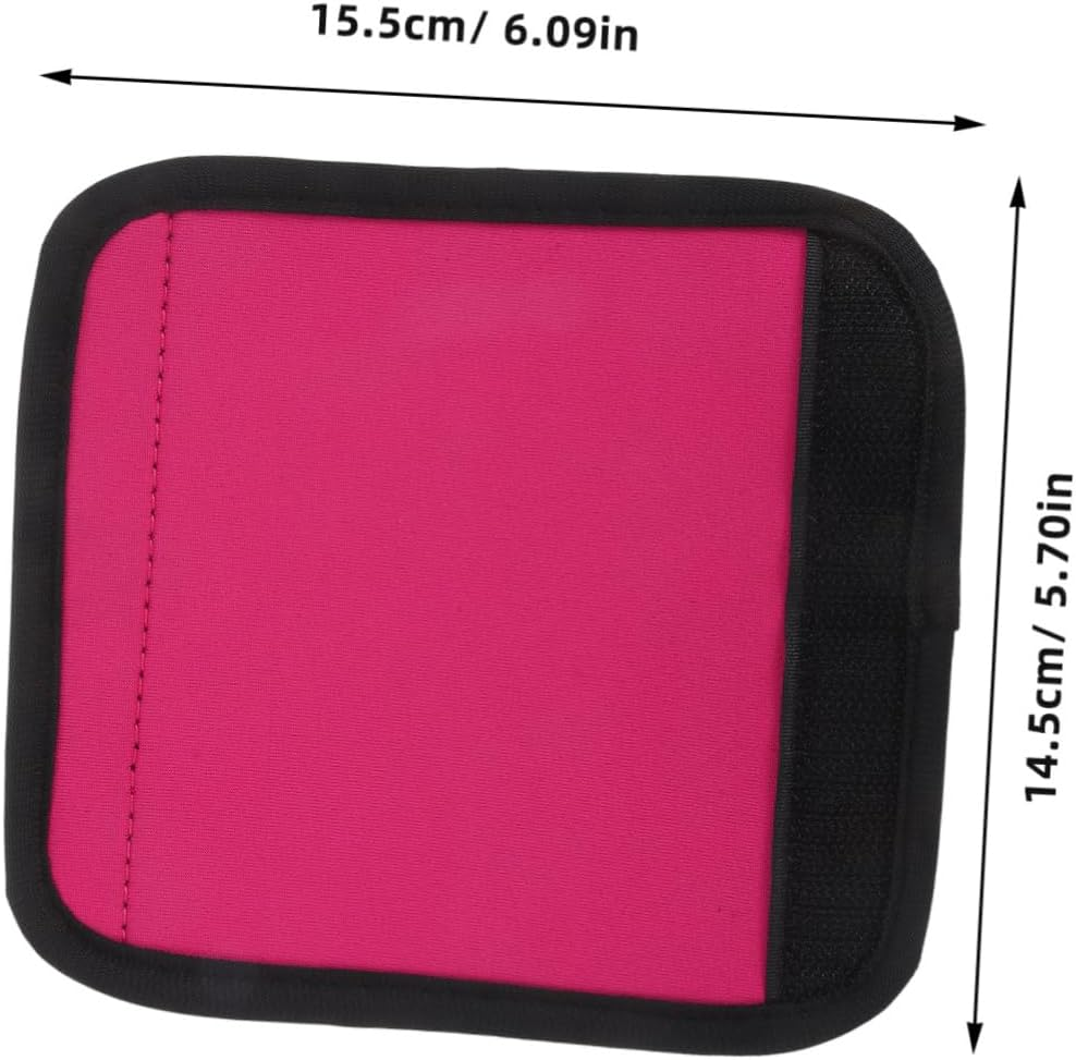 MOKKHNB Suitcase Handle Wraps Neoprene Handle Sleeves Soft Grip Protective Cover for Luggage Travel Bag Detachable Design Smooth Texture Sturdy Use Travel Accessories image number 3