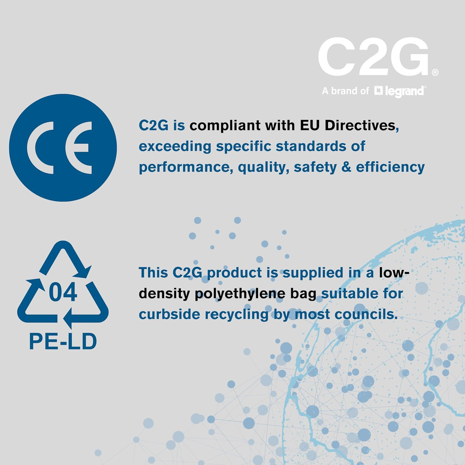 C2G/Cables to Go 42513 HDMI to DVI-D Digital Video Cable (0.5 Meters/1.6 Feet) image number 3