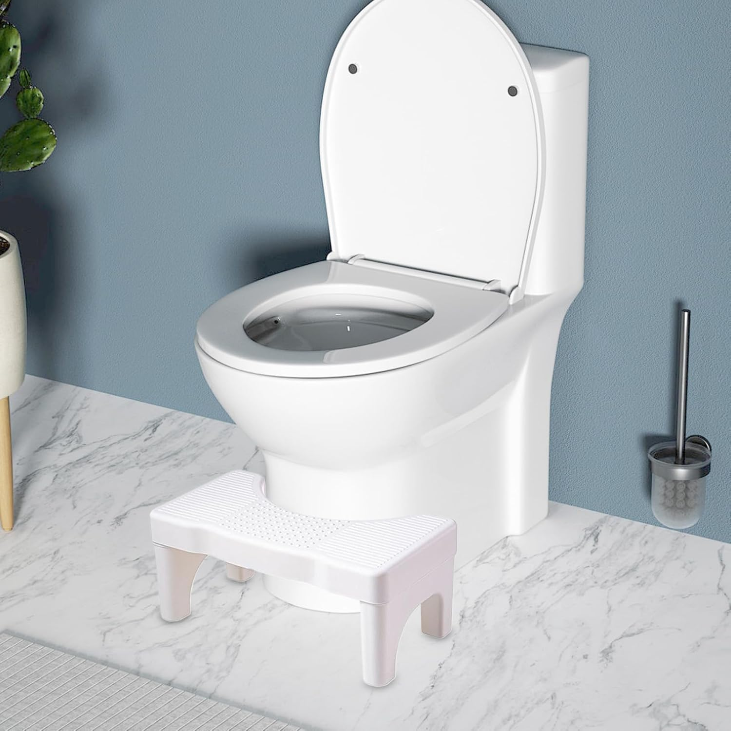 Poop Stool,Potty Squatty Stool for Adults | Non-Slip Step Space-Saving Tools, Potty Training Footstool for Squatting Posture, Kids, Elderly, Adults image number 6