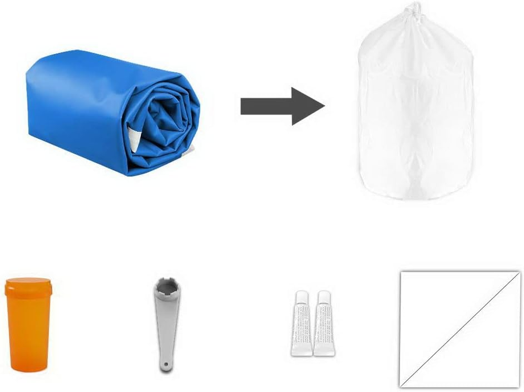 Air Track with Electric Pump Everfit 3/4/5/6M X 1M 10Cm/20Cm Thick Tumbling Airtrack Mat Inflatable Gymnastics Training Cheerleading Yoga Gym Professional Equipment - Blue 5X1X0.2M W/ Pump image number 5