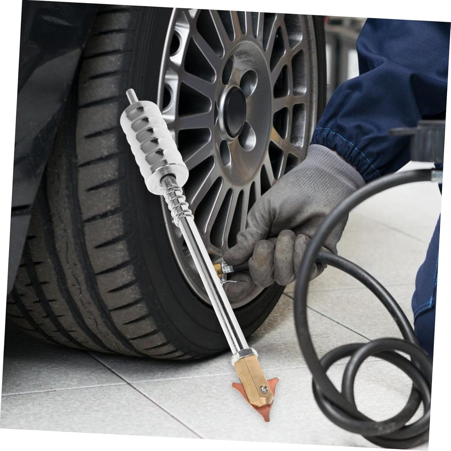 POPETPOP Spot Welder Dent Puller Slide Hammer Auto Body Repair Tool Sheet Metal Repair Hammer for Hail Dent Removal Suitable for Automotive Bodywork Maintenance