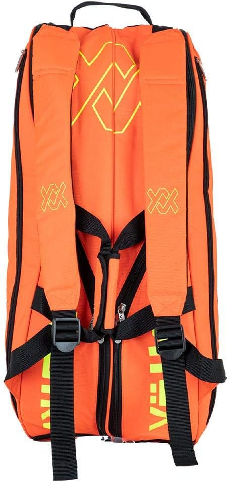 Volkl Team Combi 6 Pack Tennis Bag - Lava/Yellow