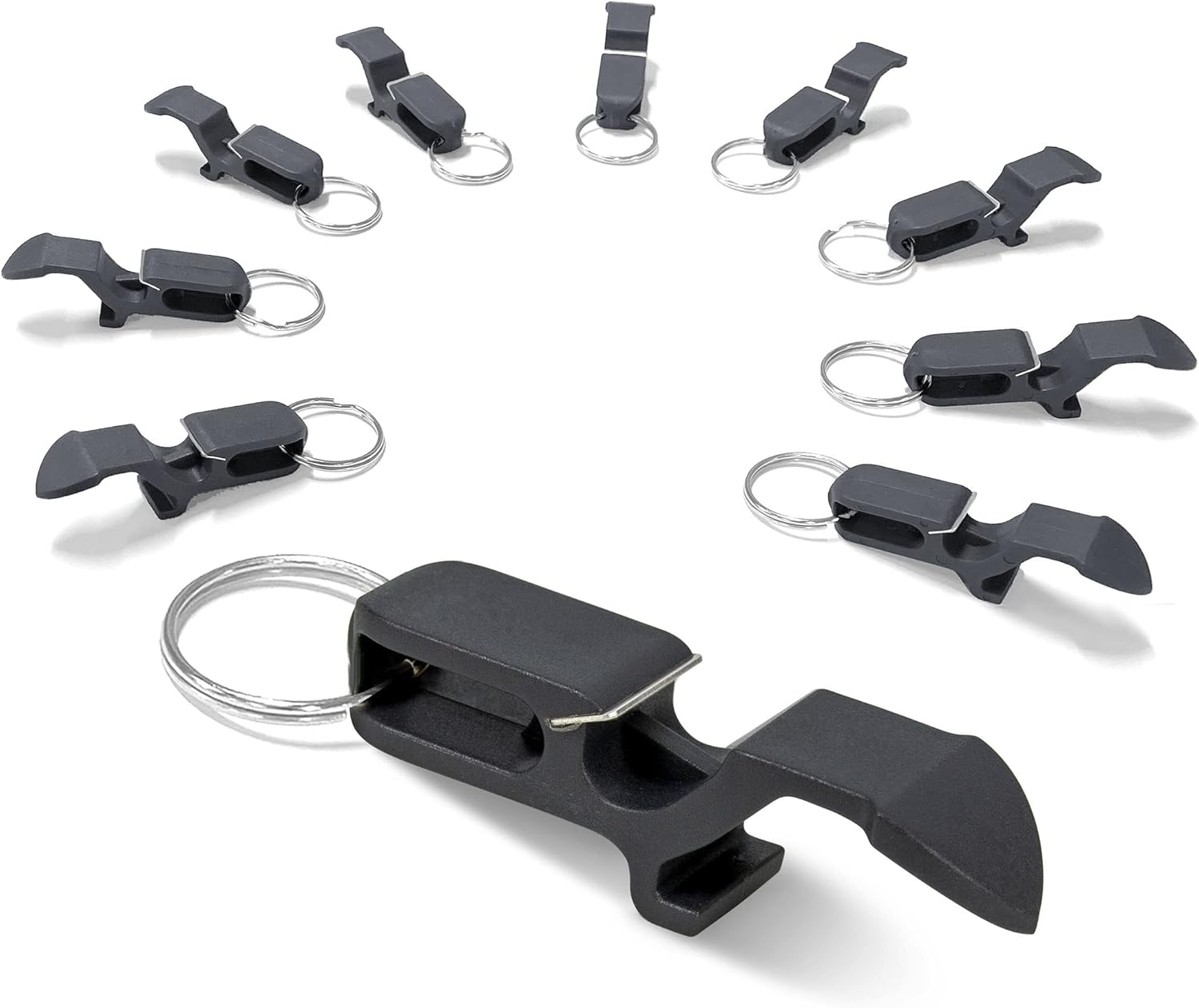 Gopong Ultimate Beer Shotgun Opener - Keychain Tool 10 Pack - Great for Party Favors, Tailgating and More - Choose Your Color image number 5