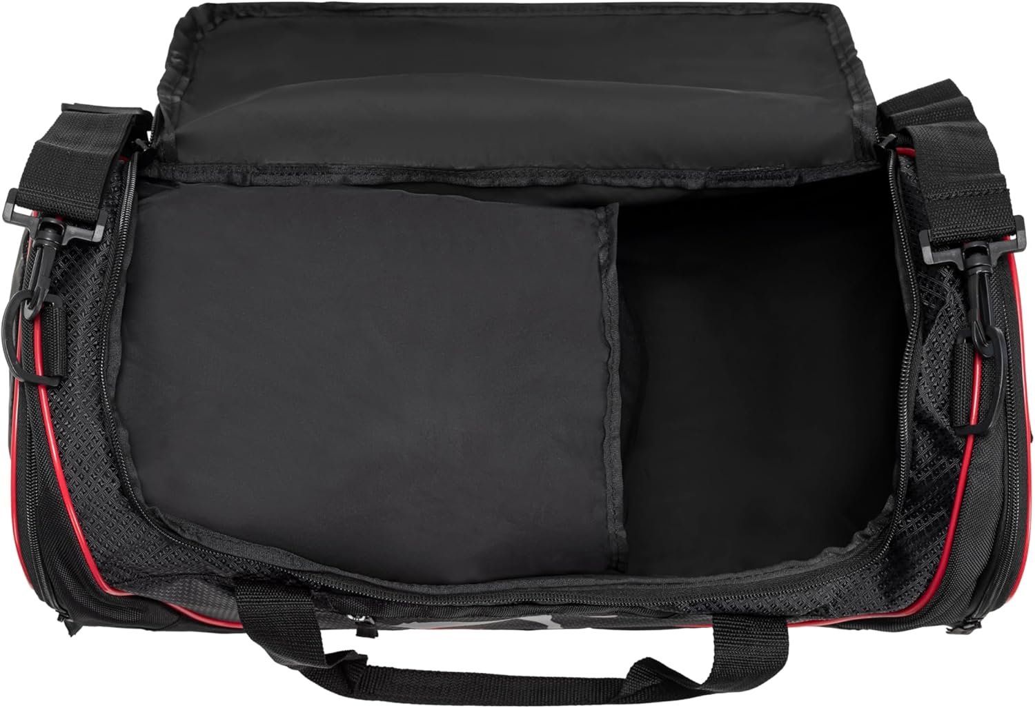 PUMA Evercat Contender 3.0 Duffel Bag - Black/Red image number 6