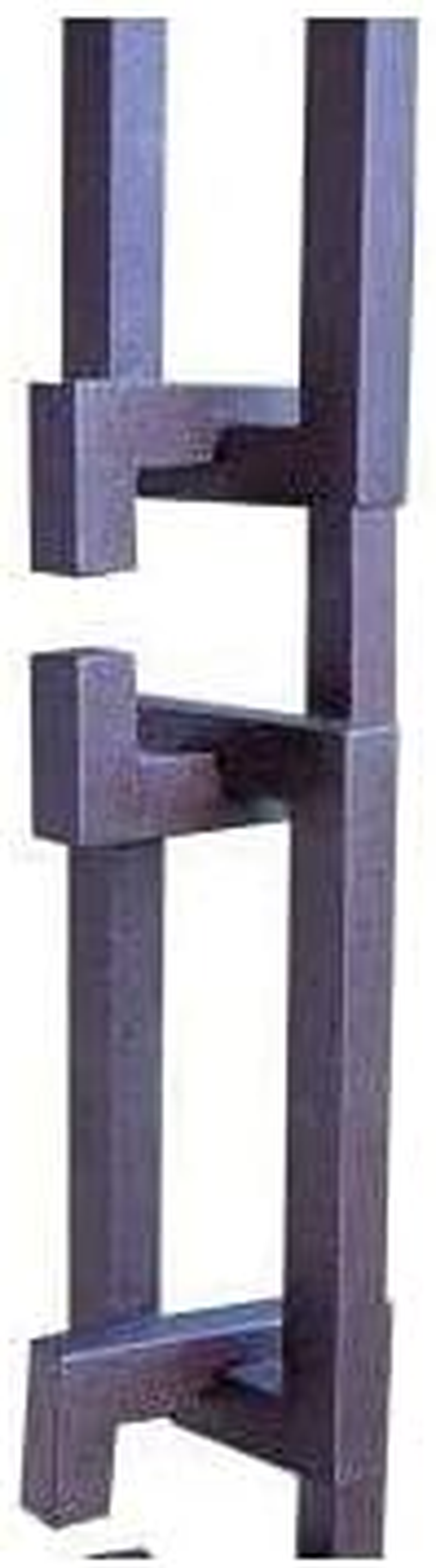 KAM Home Aluminium Artware Rectangle with Square Rain Chain with Installation Kit (Brown, 11)