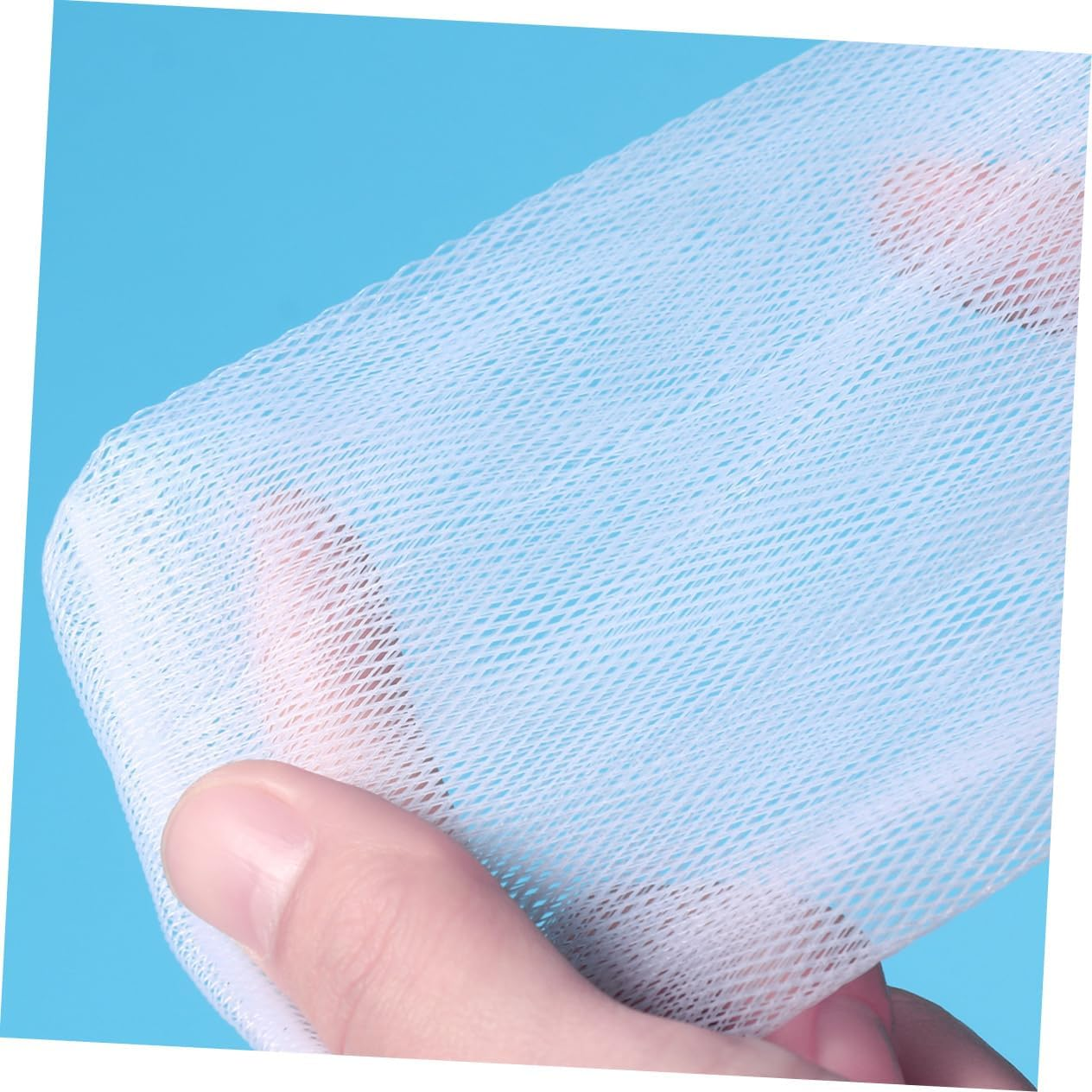 Frcolor 10 PCS Exfoliating Mesh Soap Saver Pouch Bag Sack Sponge image number 6