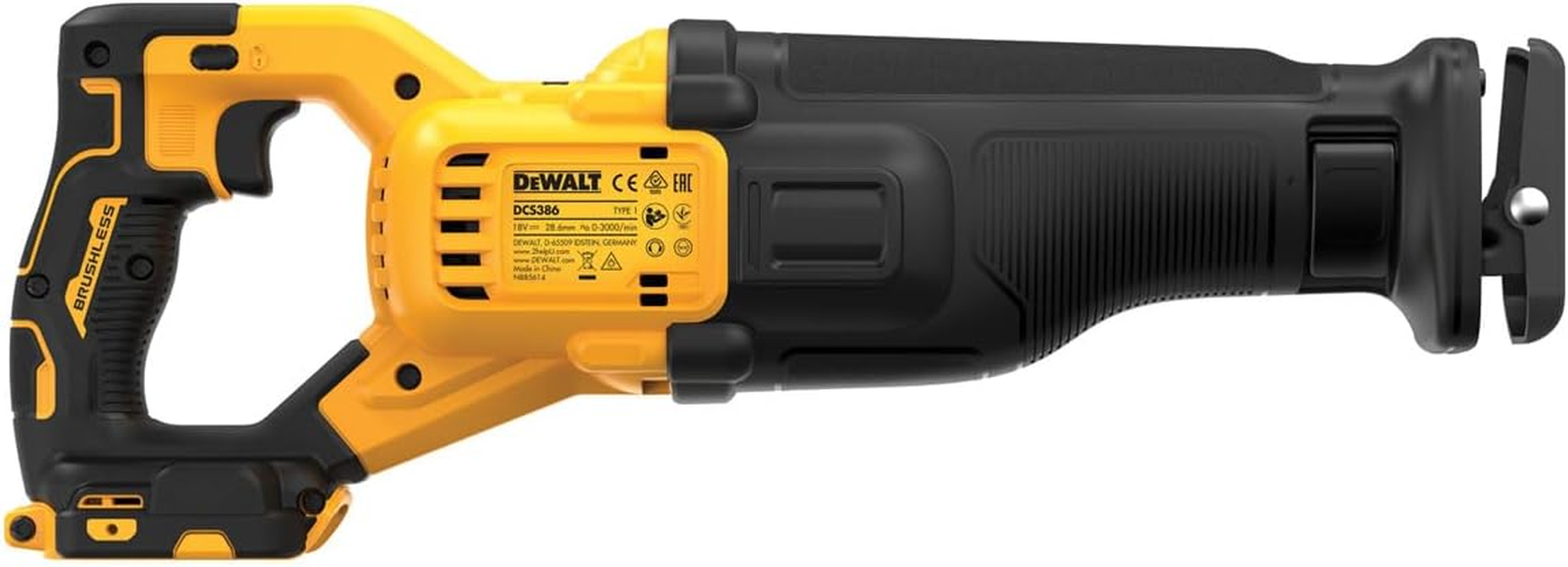 Dewalt DCS386N-XE 18V Flexvolt Advantage XR Li-Ion Cordless Brushless Reciprocating Saw - Skin Only