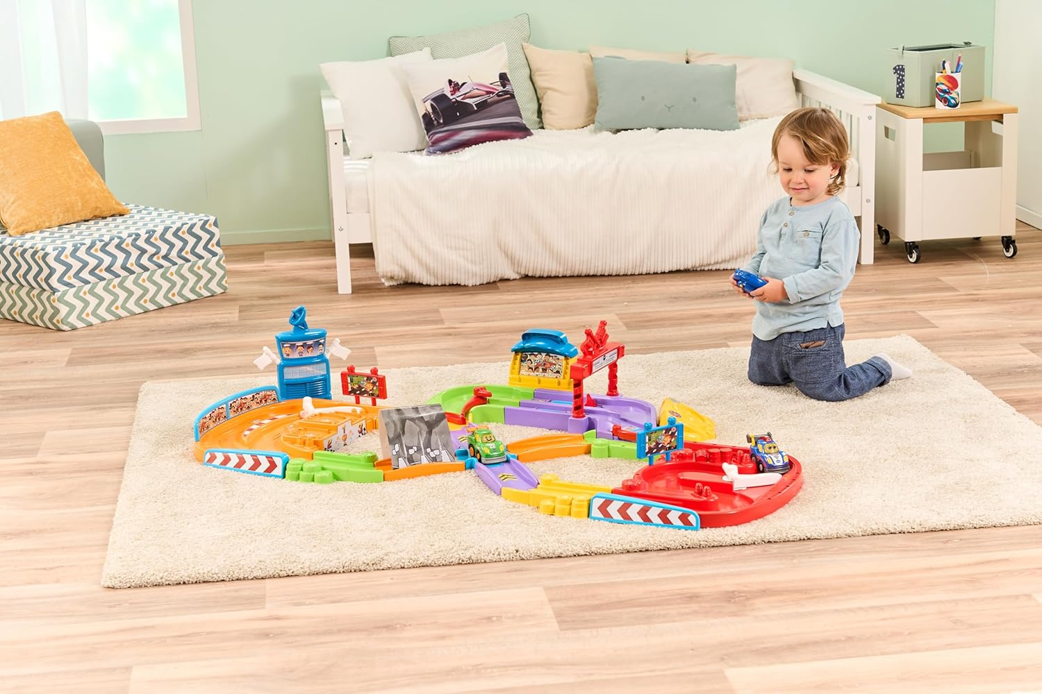 Vtech Toot-Toot Drivers Super Circuit RC Raceway - Toot-Toot Drivers, Kid'S RC Raceway Set - 570003 - Multicolour image number 2