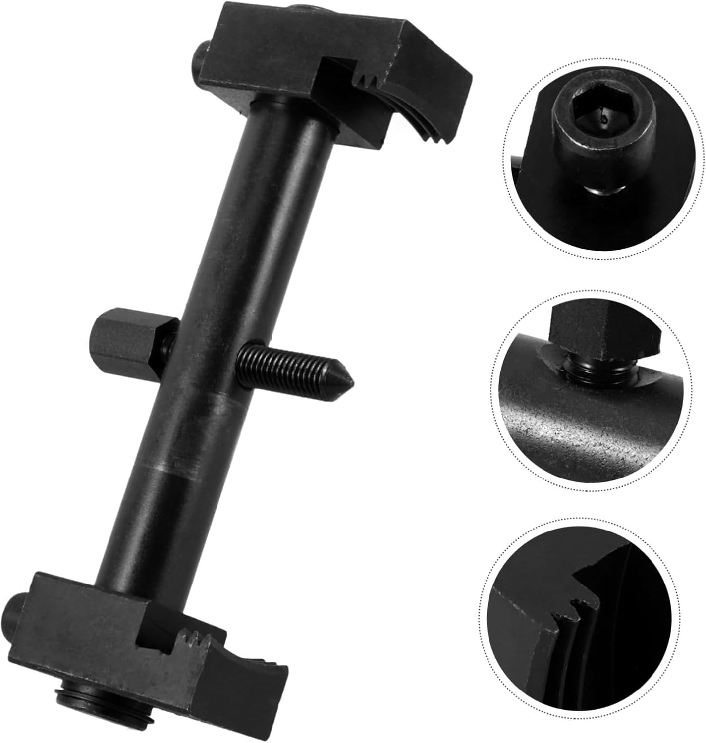 COOLHIYA Crankshaft Pulley Removal Tool Heavy Duty Pulley Puller Kit Universal Automotive Mechanic Tool for Power Steering Pump and Bearing Disassembly image number 4