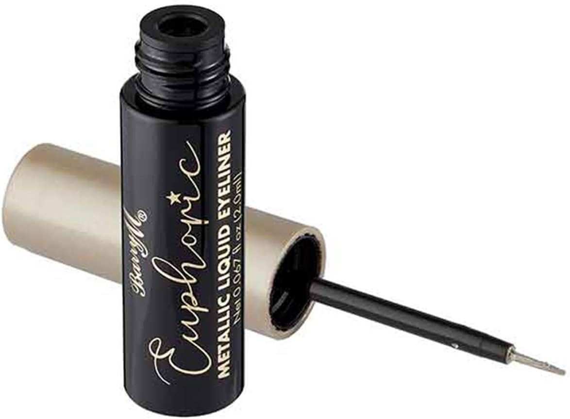 Barry M Euphoric Metallic Liquid Eyeliner, 6 - Jaded, 1 Count