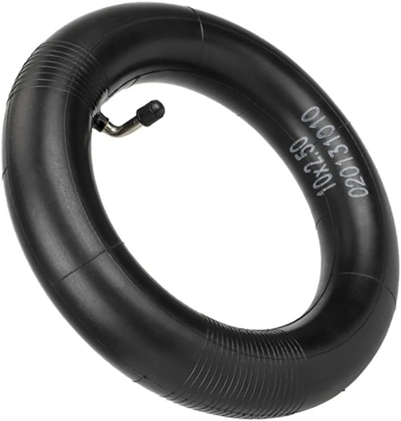 Zicojia 10X2.5 Inner Tube 90 Degree Valve for Zero 10X/VSETT Electric Scooter 10 Inch Curved 90 Degree Inner Tube Easy to Use