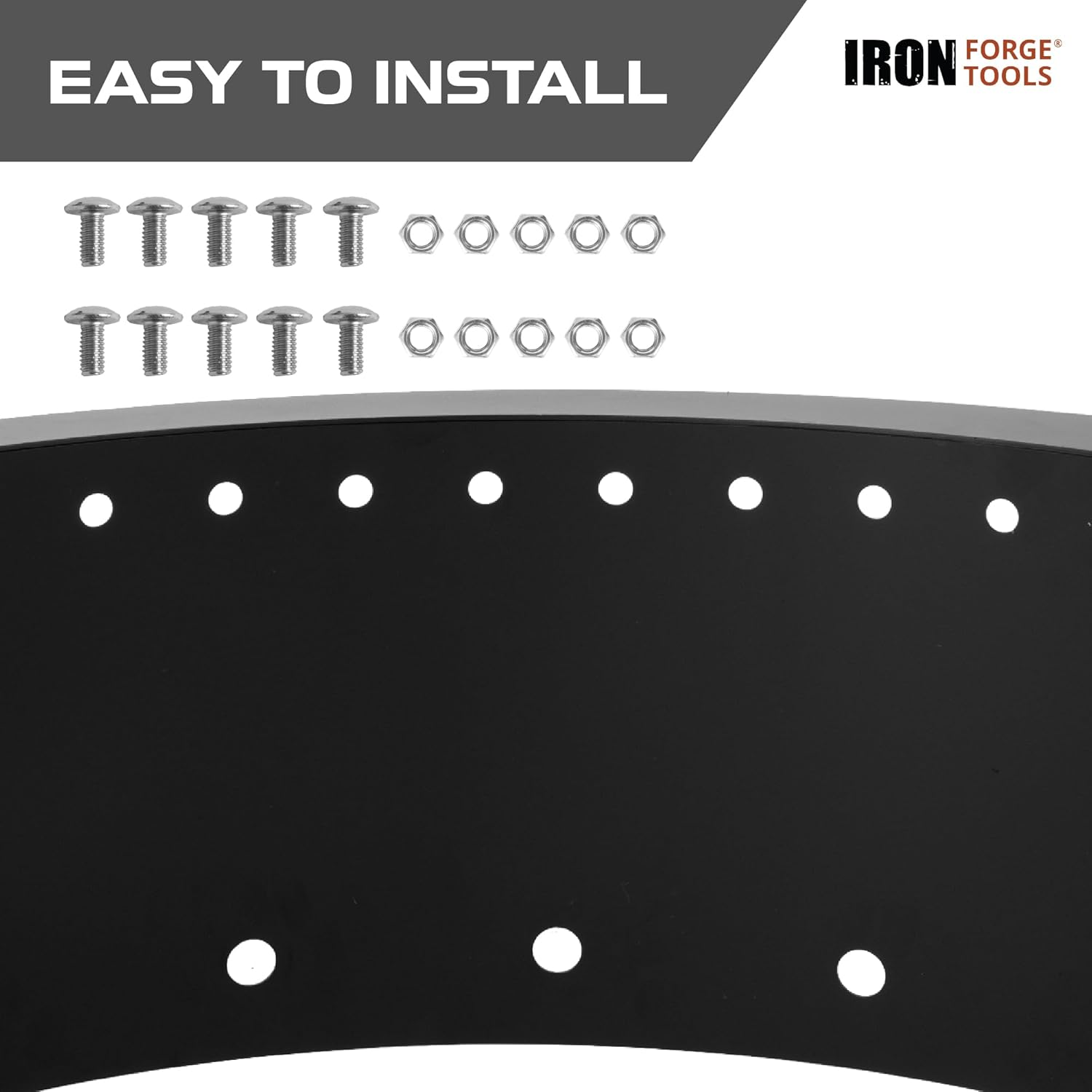 Iron Forge Tools Fire Pit Ring 48 Inch Outer/42 Inch Inner - Heavy Duty Metal Smokeless round Fire Pit Insert Liner for Outdoor - Fire Ring for outside Fire Pit (48X42X10 Inch) - Patent Pending image number 6