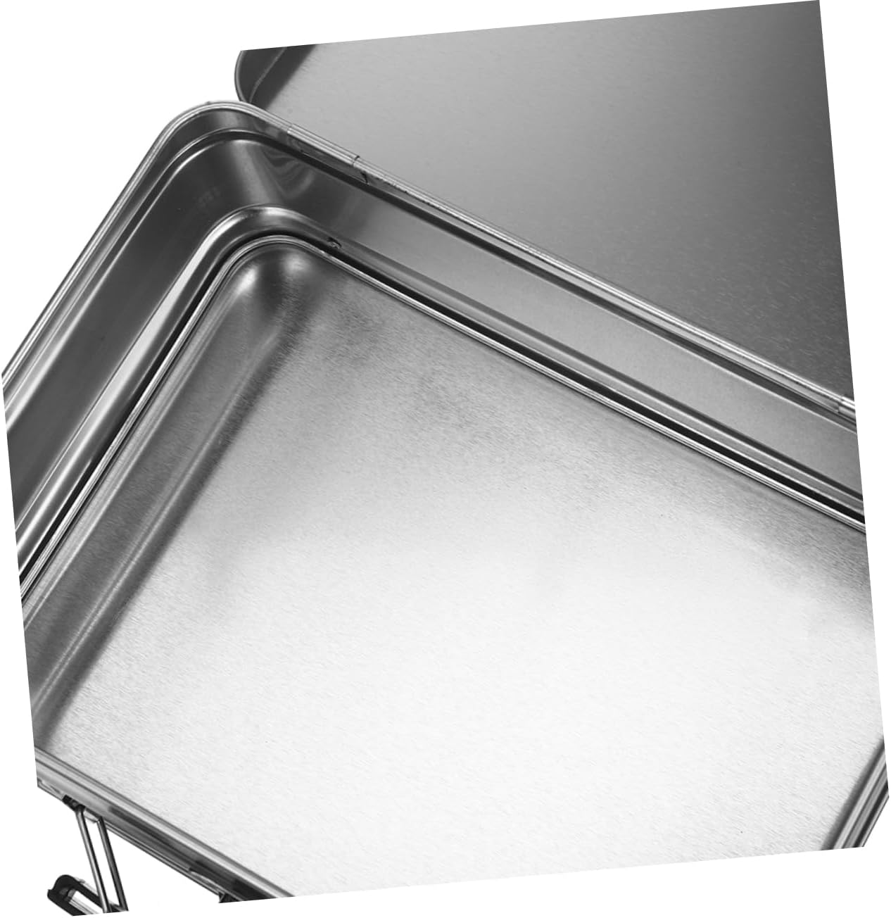 6Pcs Retro Tinplate Box for Jewelry Storage Boxes Lids Multipurpose Desktop Organizer image number 1