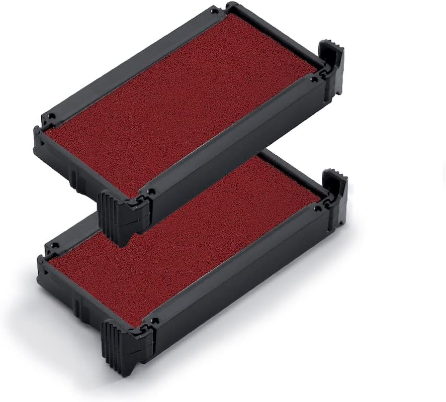 Trodat Replacement Ink Pads 6/4911 - Pack of 2 - Red Ink - for Printy 4911, 4911 Typo, 4951, 4822, 4800, 4820 and 4846 - Blue image number 2