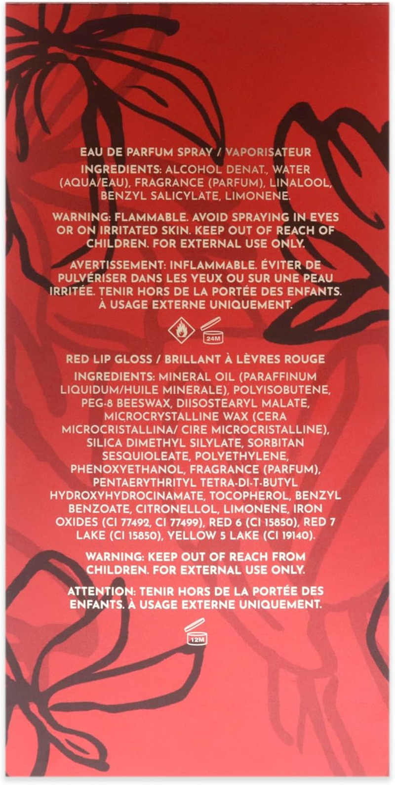 Ooh La Rouge by Christian Siriano for Women - 2 Pc Gift Set 3.4 Oz EDP Spray, 0.21Oz Red Lip Gloss image number 4