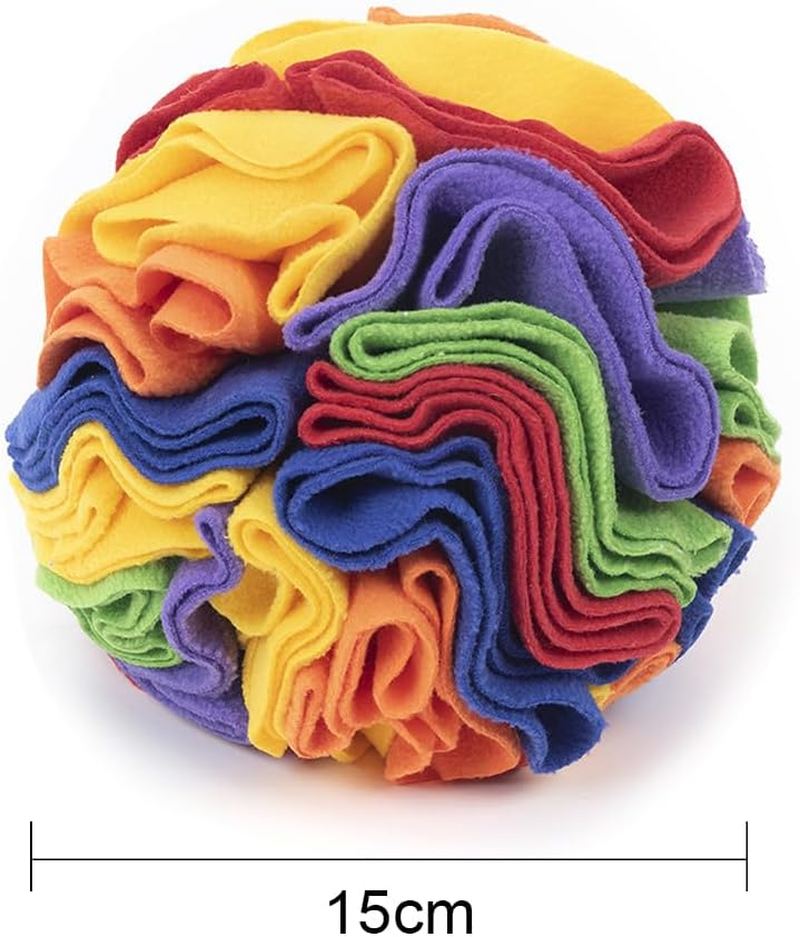 Pet Snuffle Ball Dog Puppy Slow Feeding Interactive Training Machine Washable AU S 15Cm image number 5