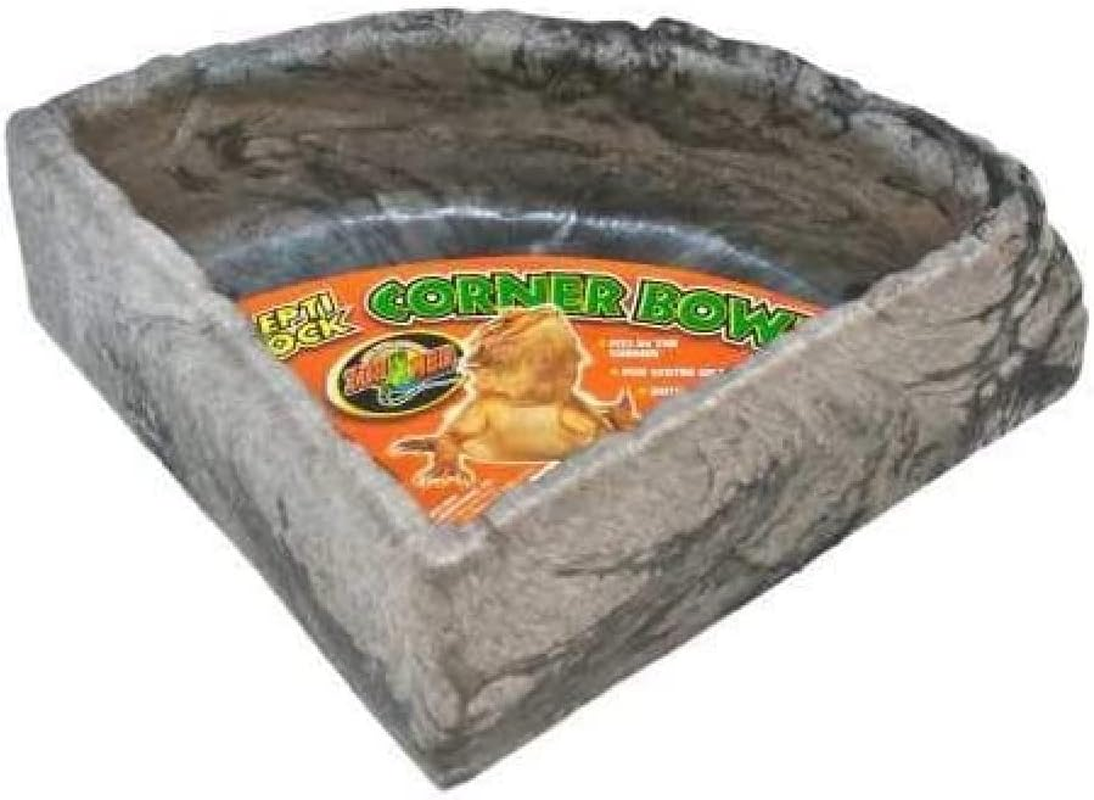 Zoo Med Reptile Rock Corner Water Dish, Large image number 2