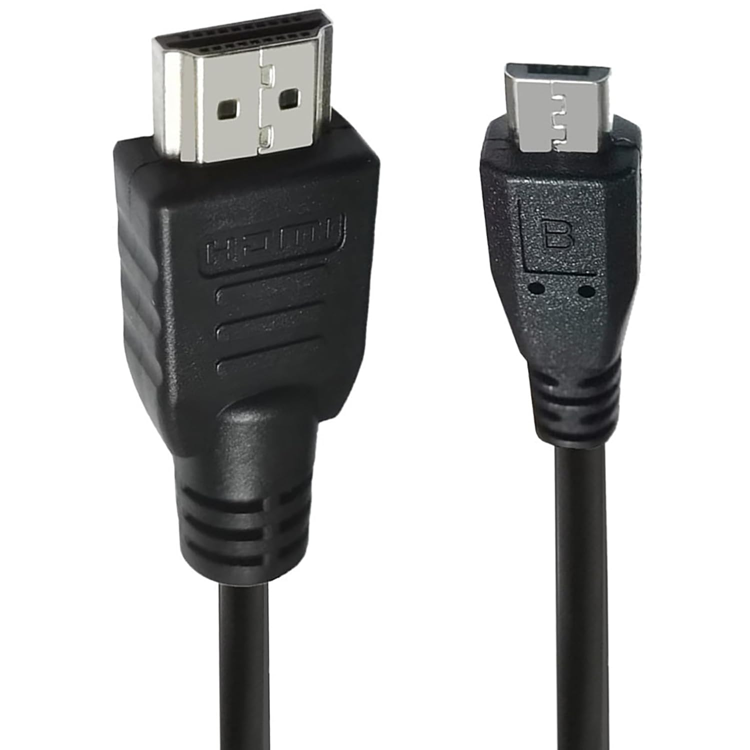 Tunghey HDMI to Micro USB Cable, HDMI Male to Micro USB Male Data Charging Cord Converter Connector Cable 1M image number 3