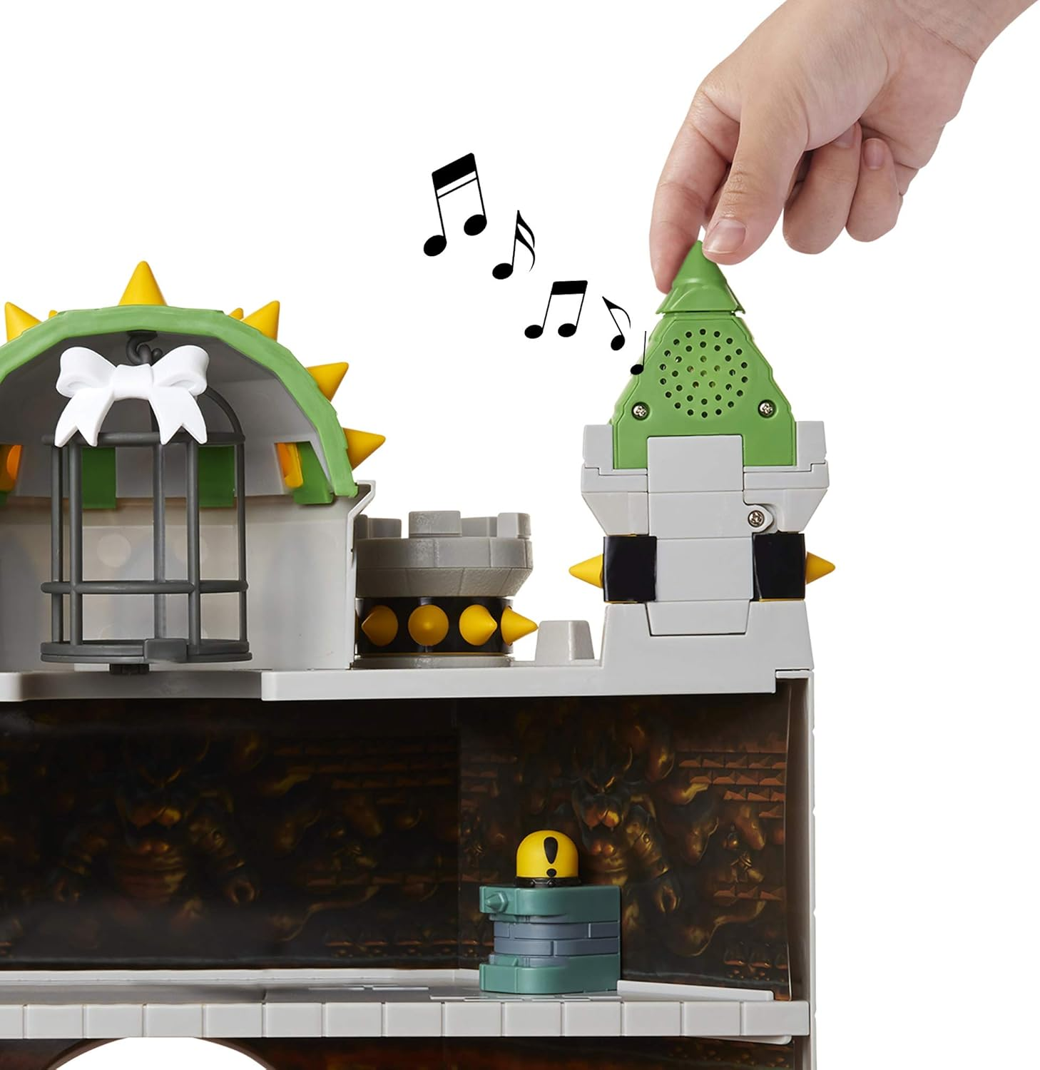 SAN-EI FPS-002 Super Mario Figure Collection DX Playset Bowser Castle