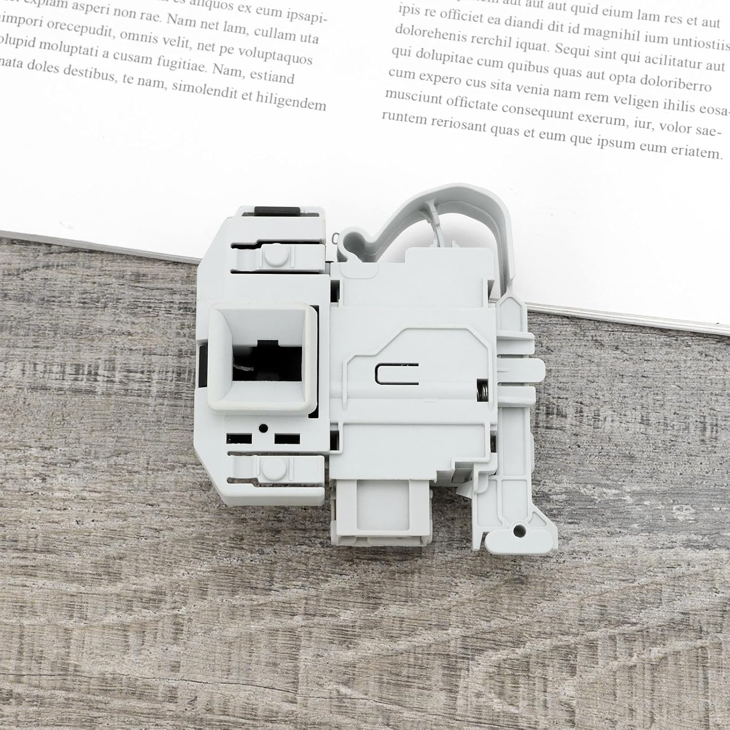 1Pc Washing Machine Electric Door Lock Replacement Part 0638259 Compatible with Bosch Compatible with Siemens Models Iq100 Iq300 Iq500 Iq700 image number 5