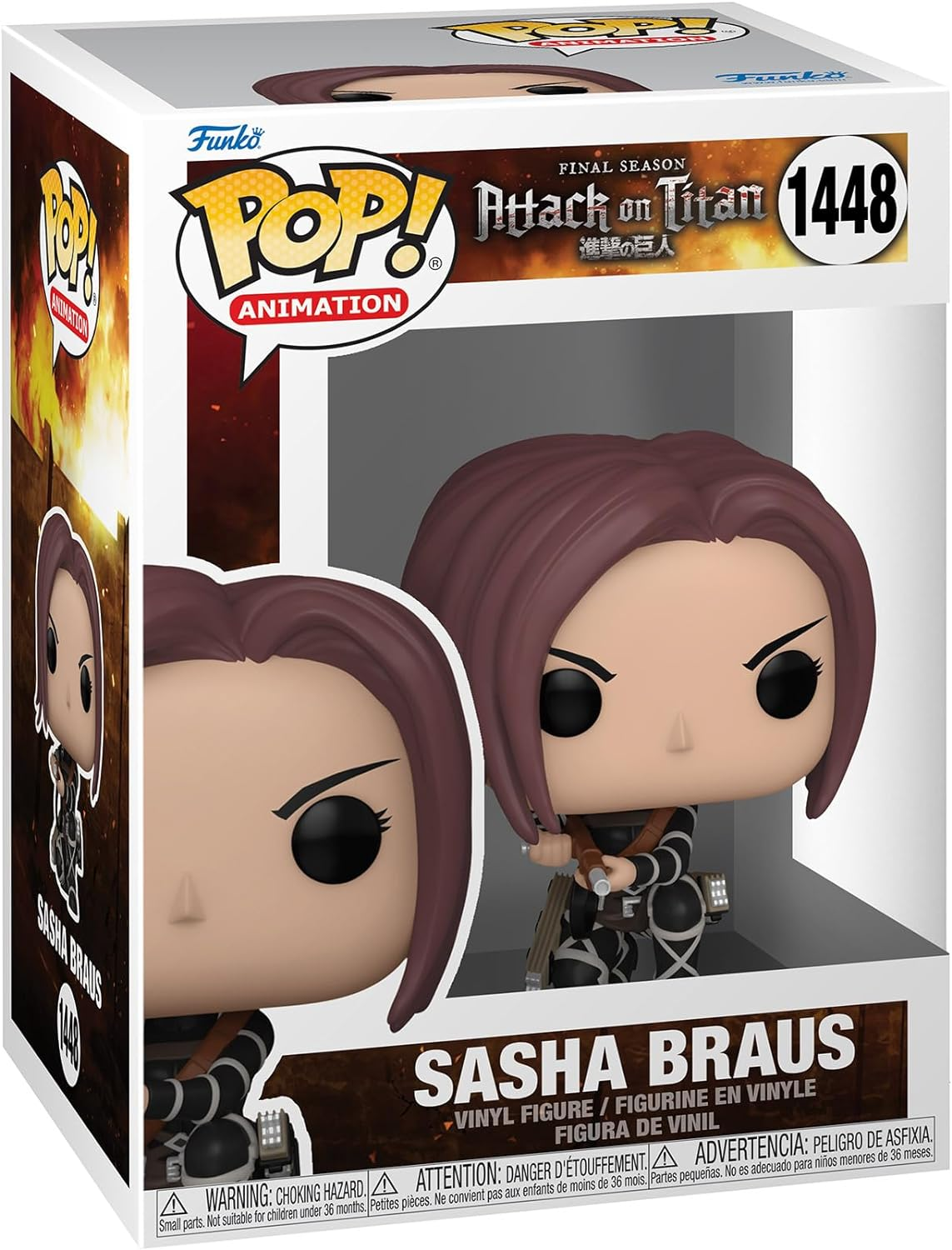 FUNKO POP! ANIME: Attack on Titan - Sasha image number 3