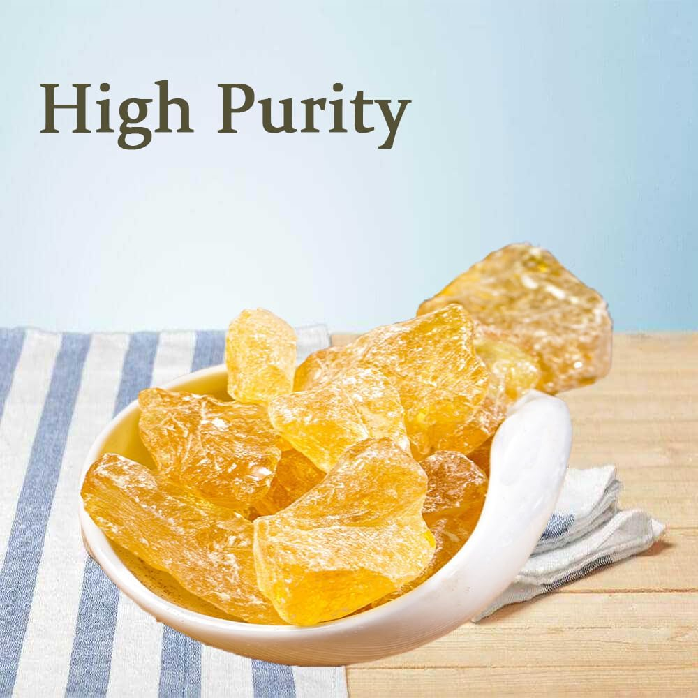 Tooget 400G Pine Rosin, Pine Rosin for Beeswax Wraps, Gum Nugget Rock Form, Baseball Rosin Bag for Pitching, Pine Rosin Powder for Bowling, Golf Rosin Bag image number 4