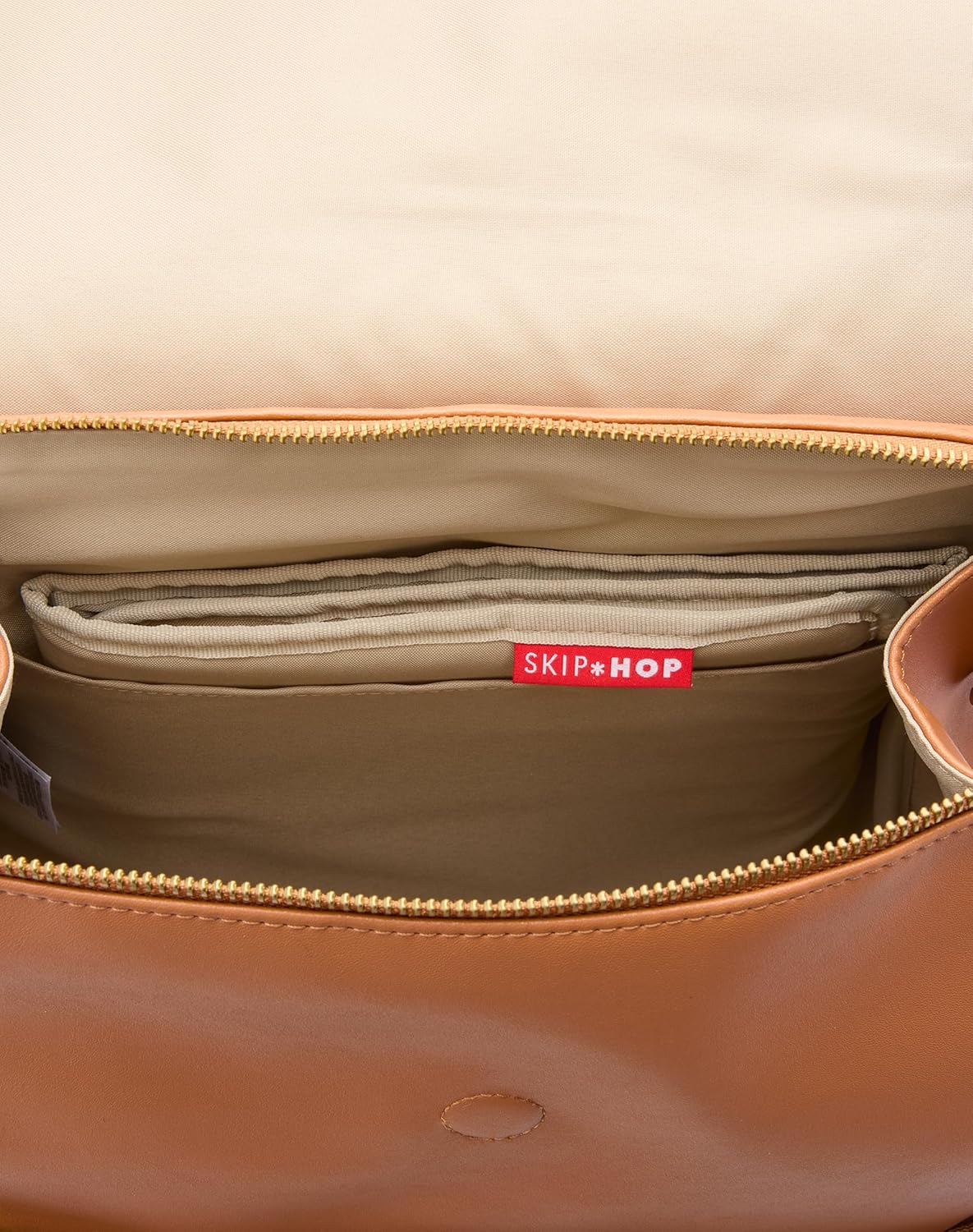 Skip Hop Diaper Bag Backpack, Greenwich Vari, Toffee image number 5