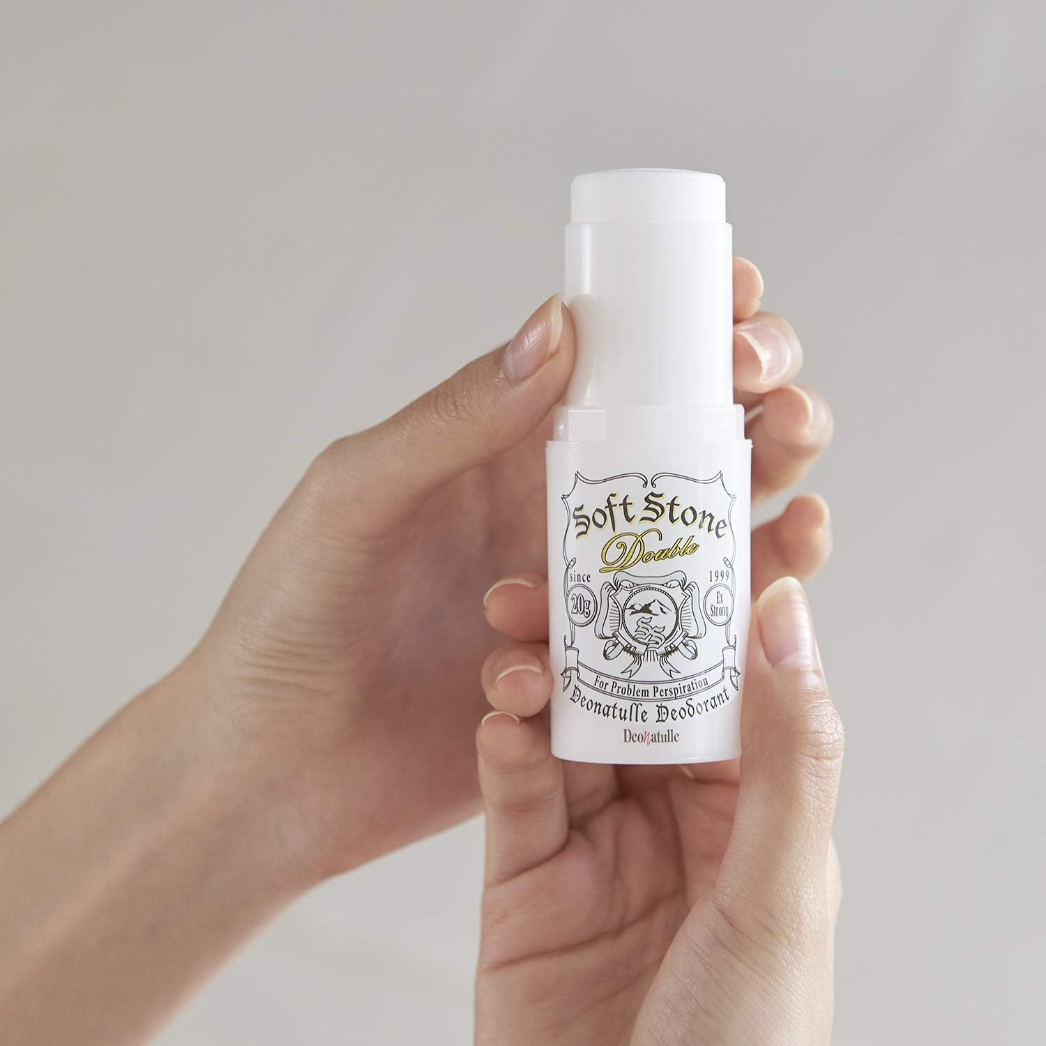 Deonatulle Deodorant Soft Stone W for Problem Perspiration 20G X 2 Sets image number 3