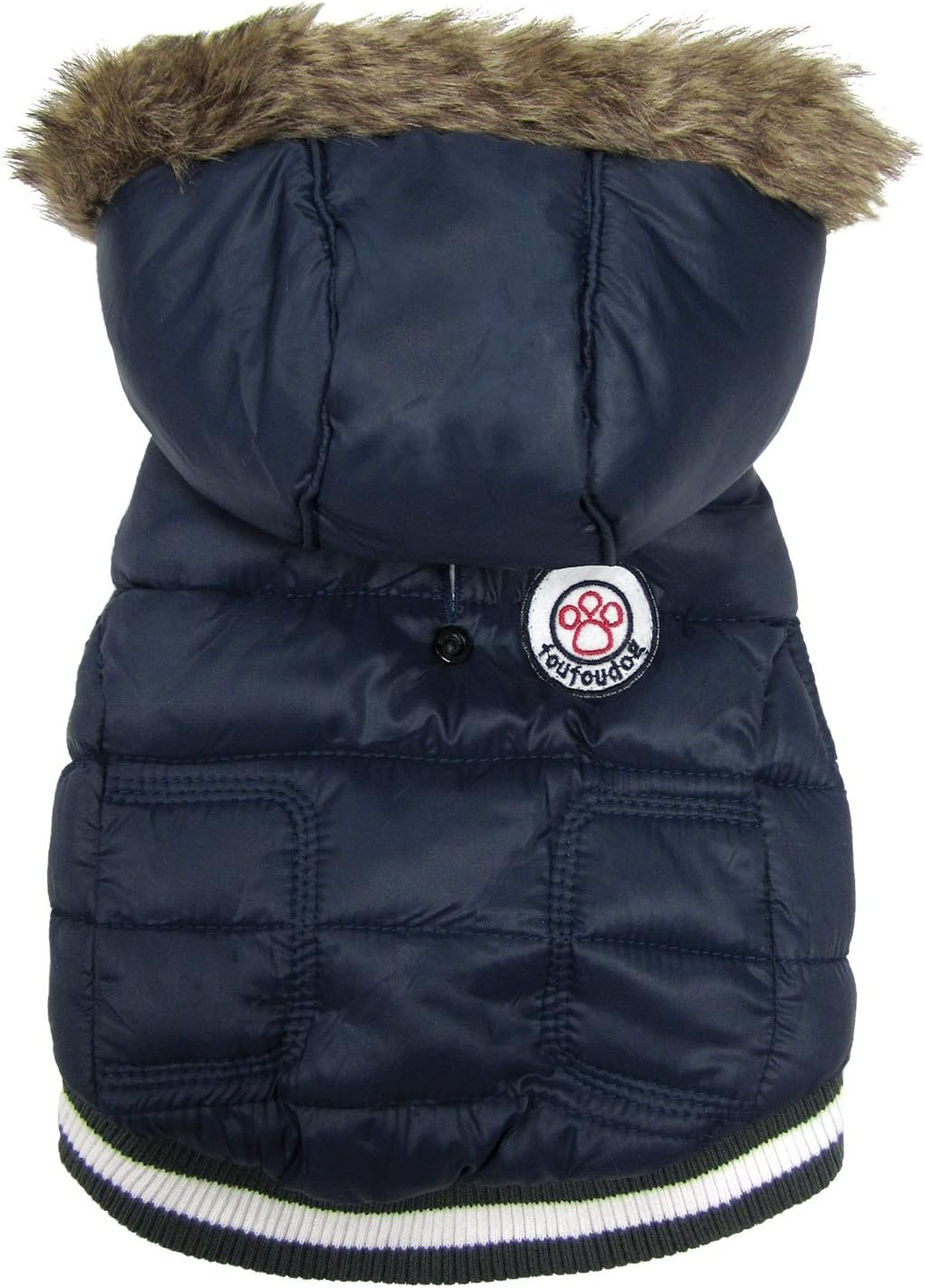 Foufou Dog 62533 Expedition Parka for Dogs, 2X-Large, Navy
