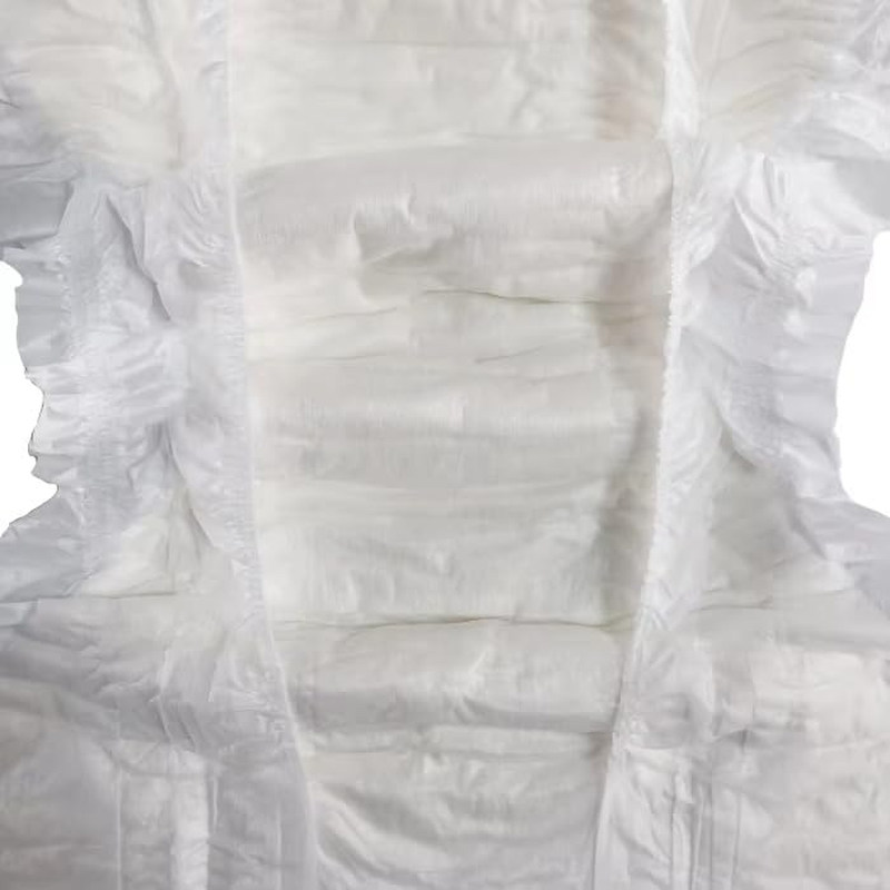 FOCLOVER Convenient Adult Diapers for Elderly with Urinary and Fecal Incontinence (XL, 10PCS) image number 4