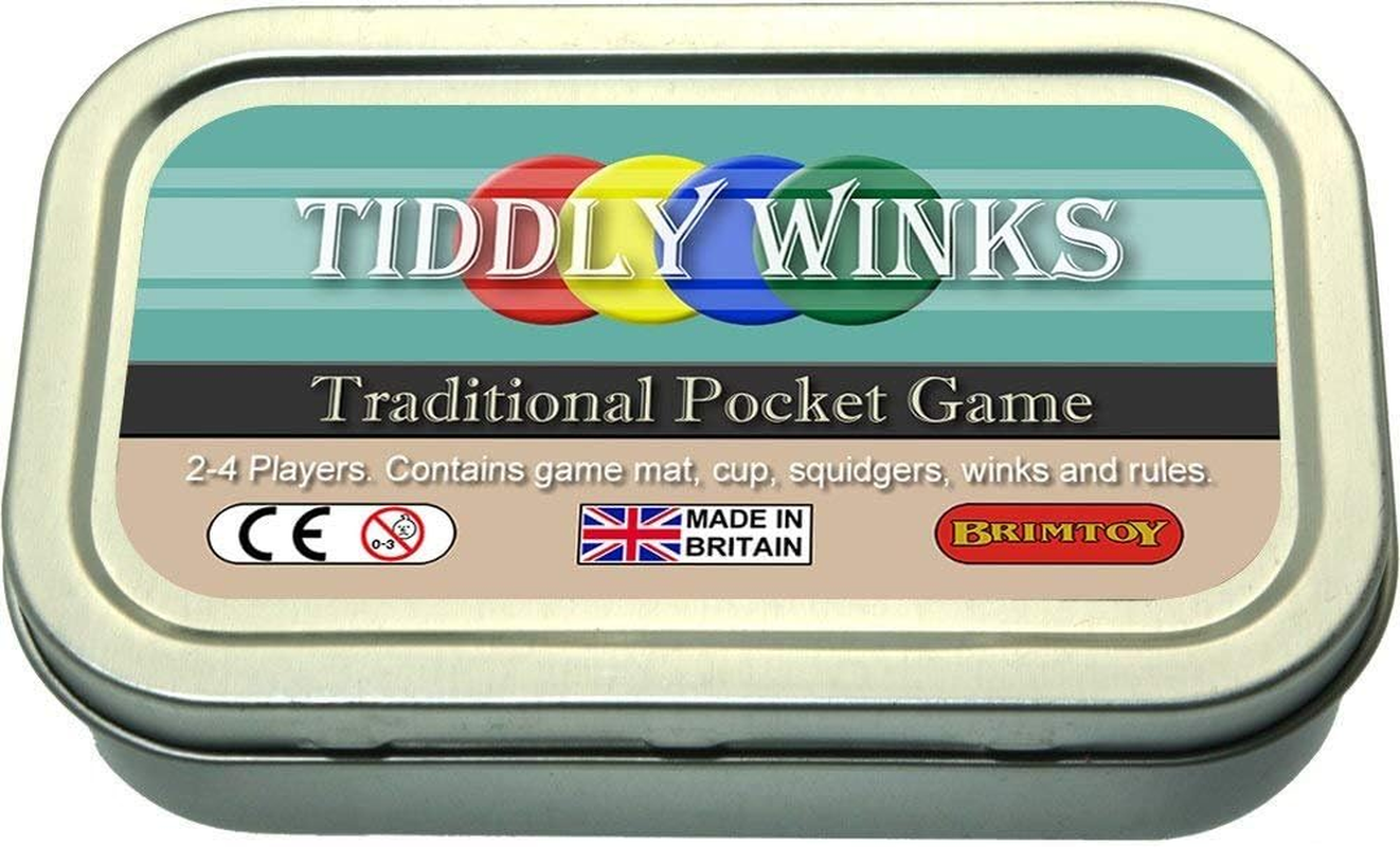Brimtoy Tiddlywinks - Traditional Travel/Pocket Game