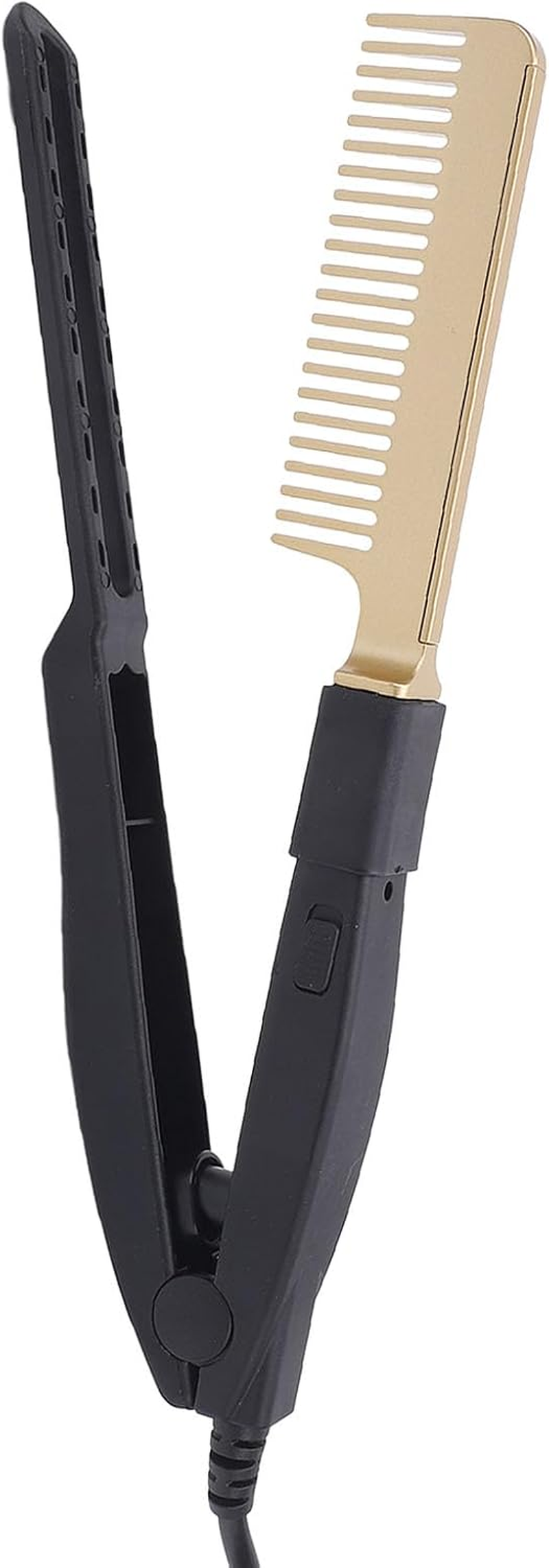 2 in 1 Straightener, Fast Heated Comb for Wet Dry Use, Multifunctional Straightening Comb for Women Styling, Plug and Play (AU) image number 1