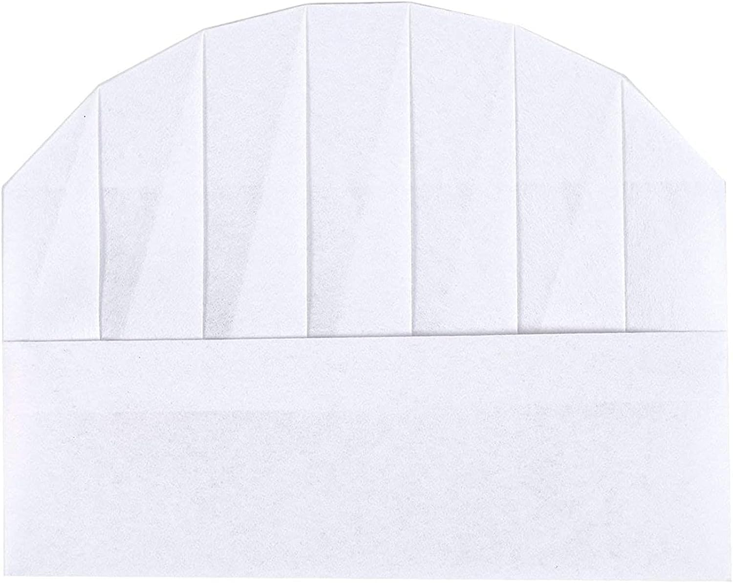 GEHARTY Chef Hats 24-Pack Disposable White Paper Chef Toques Chef Supplies Adjustable Professional Kitchen Chef Caps for Baking Culinary Cooking Safety 20-22 Inches in Circumference image number 2