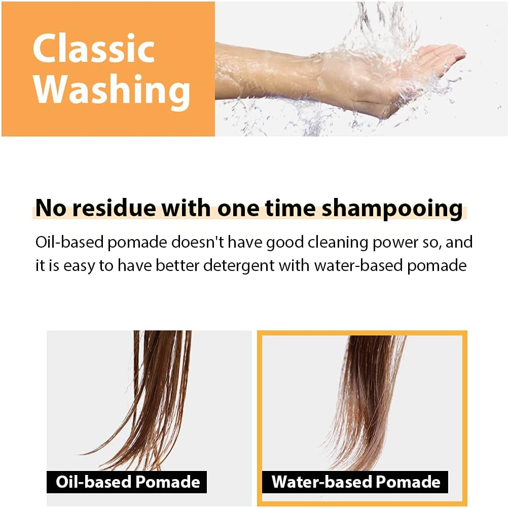 Dashu Classic Incredible Shine Pomade for Men 3.5Oz - Strong Hold & High Shine for Hairstyling image number 1