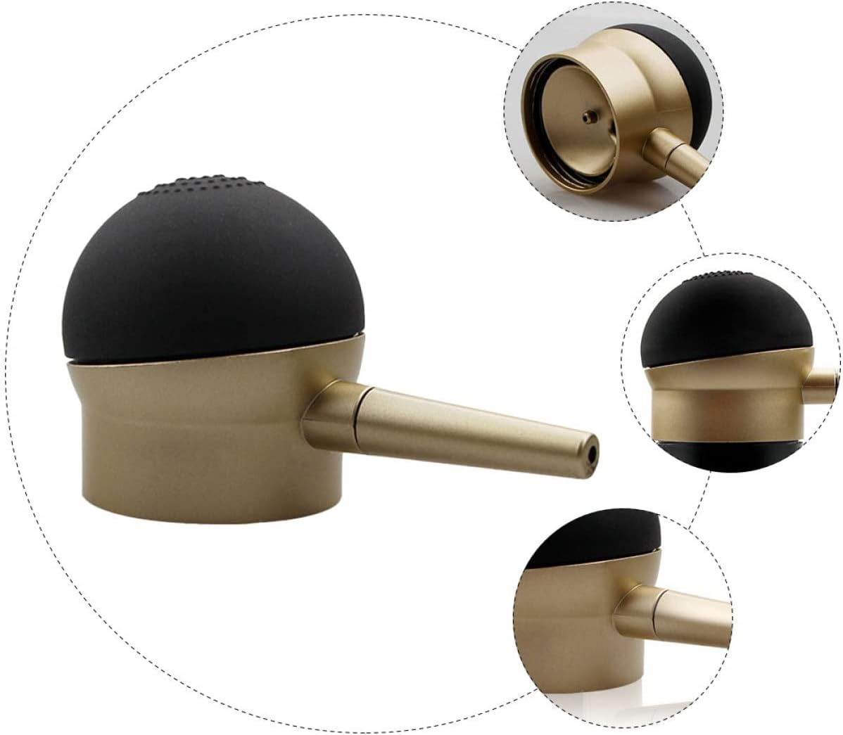 Vaguelly Hair Thickening Nozzle Salon Supplies for Hair Building Fibers Fiber Sprayer Applicator image number 3