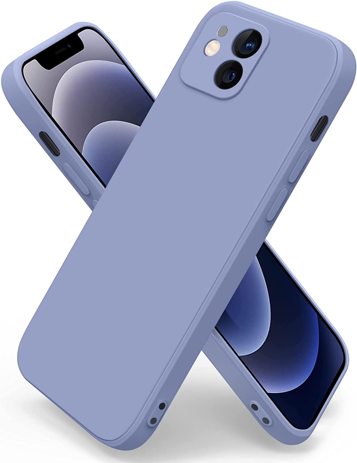 Meliya Case for Iphone 12 Case, Slim Stylish Silicone Full-Body Protective Shockproof Bumper Cover for Iphone 12 6.1 Inch (2020) Phone Case (Dark Green)