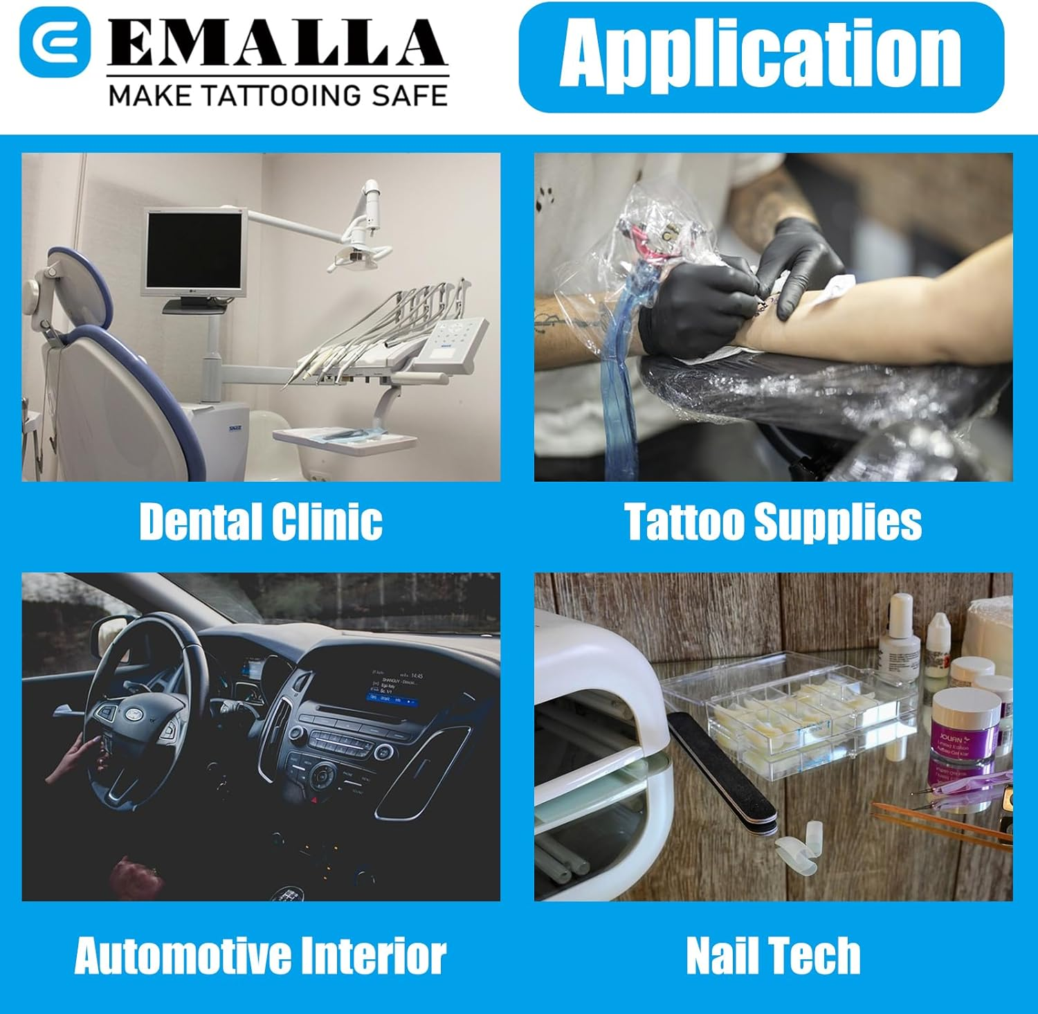 Emalla 0.04 Mm Tattoo Barrier Film 1200 Sheets image number 5